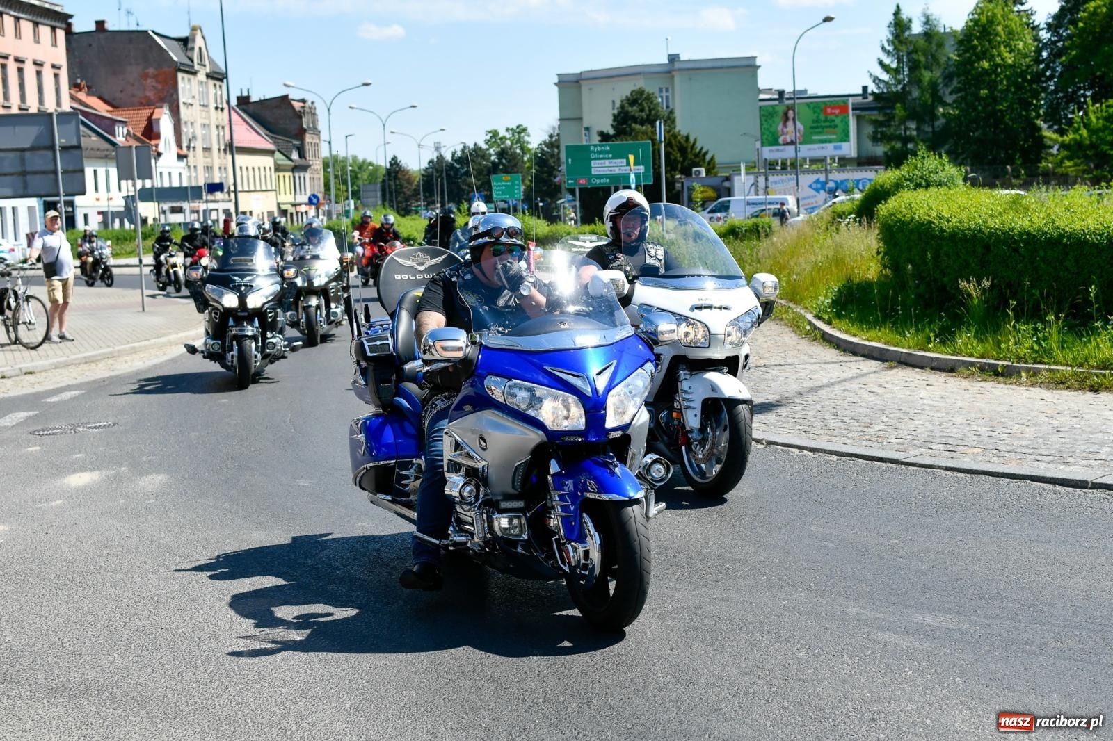 Zdjęcie w galerii na portalu naszraciborz.pl: Raciborska inauguracja sezonu motocyklowego [FOTO i WIDEO] wiadomości z regionu