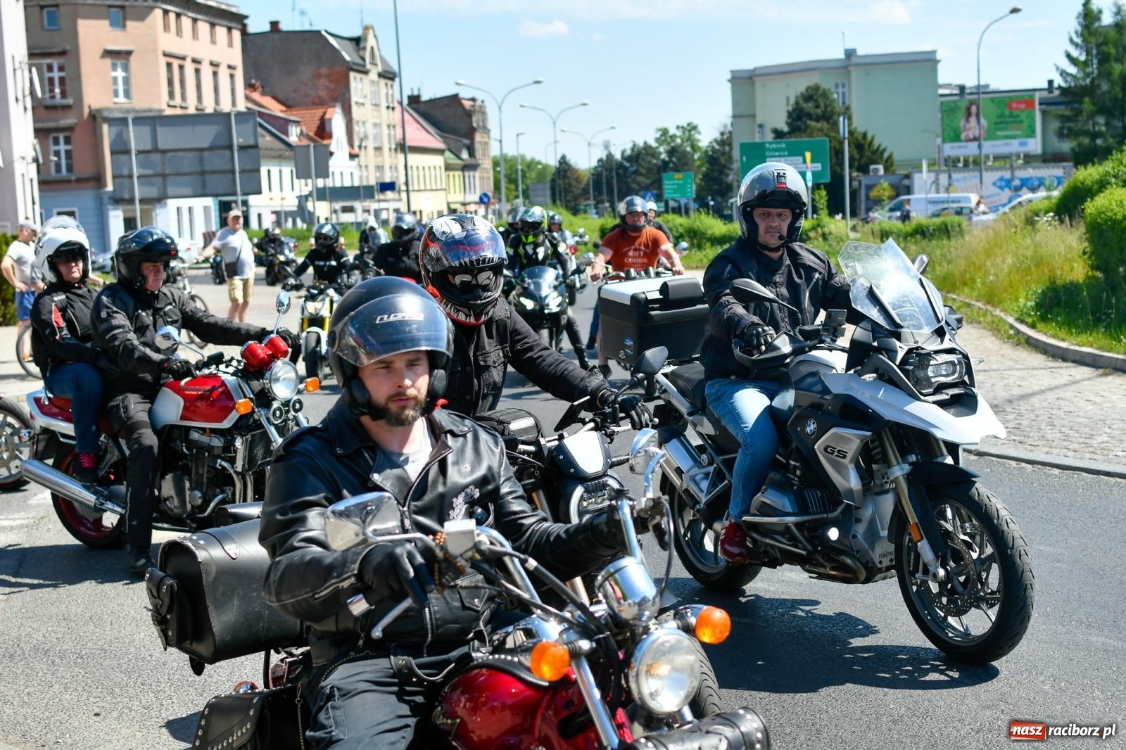 Zdjęcie w galerii na portalu naszraciborz.pl: Raciborska inauguracja sezonu motocyklowego [FOTO i WIDEO] wiadomości z regionu