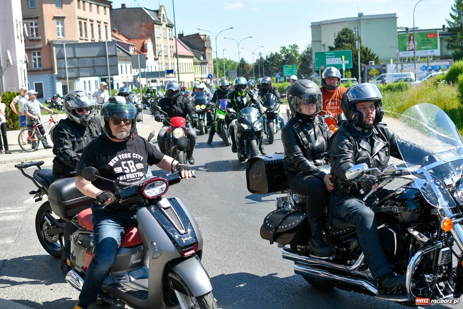 Zdjęcie w galerii na portalu naszraciborz.pl: Raciborska inauguracja sezonu motocyklowego [FOTO i WIDEO] wiadomości z regionu