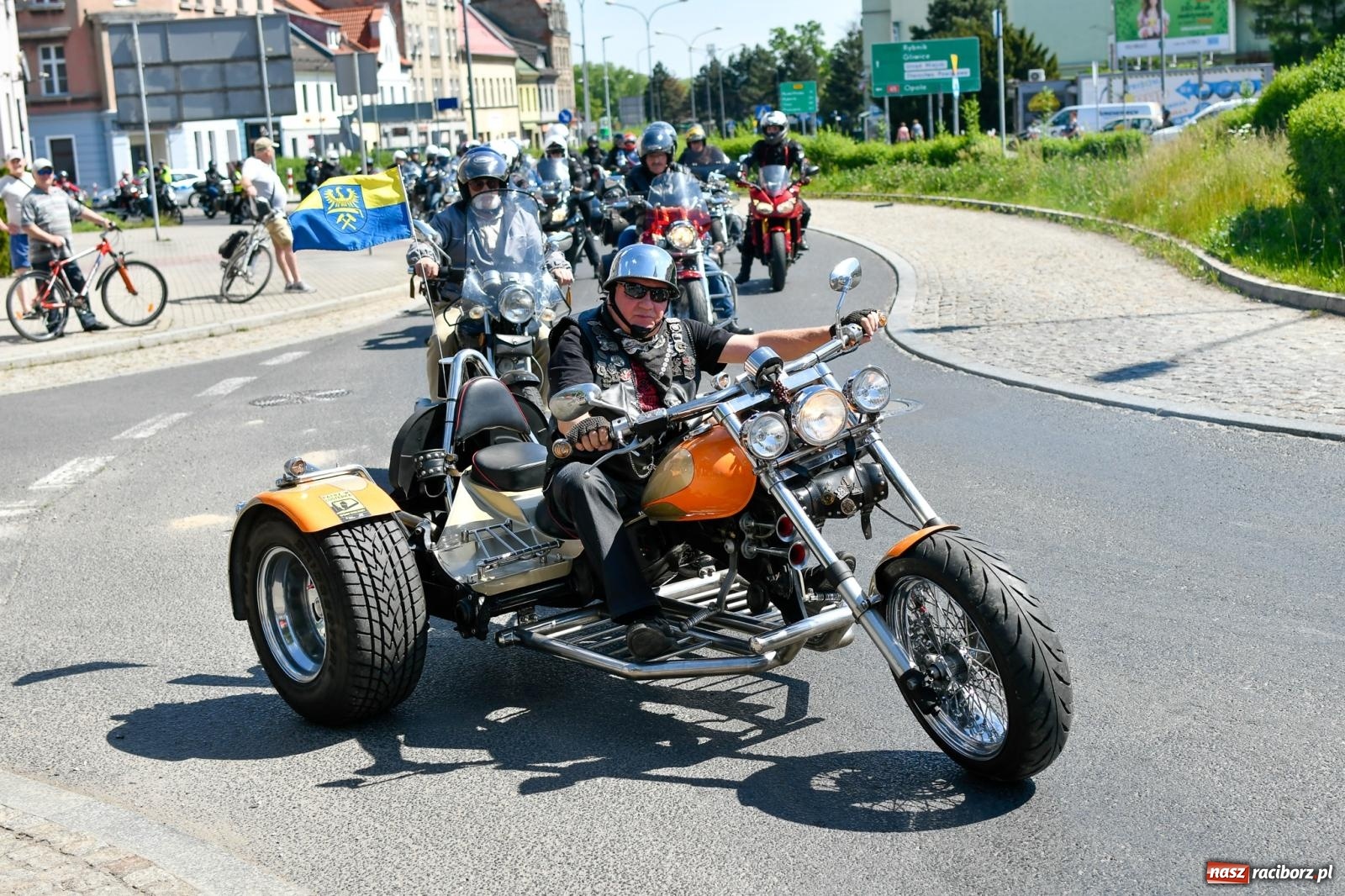 Zdjęcie w galerii na portalu naszraciborz.pl: Raciborska inauguracja sezonu motocyklowego [FOTO i WIDEO] wiadomości z regionu
