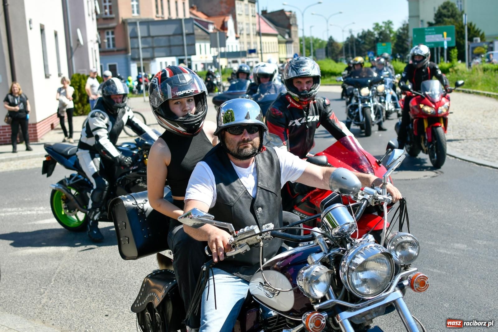 Zdjęcie w galerii na portalu naszraciborz.pl: Raciborska inauguracja sezonu motocyklowego [FOTO i WIDEO] wiadomości z regionu