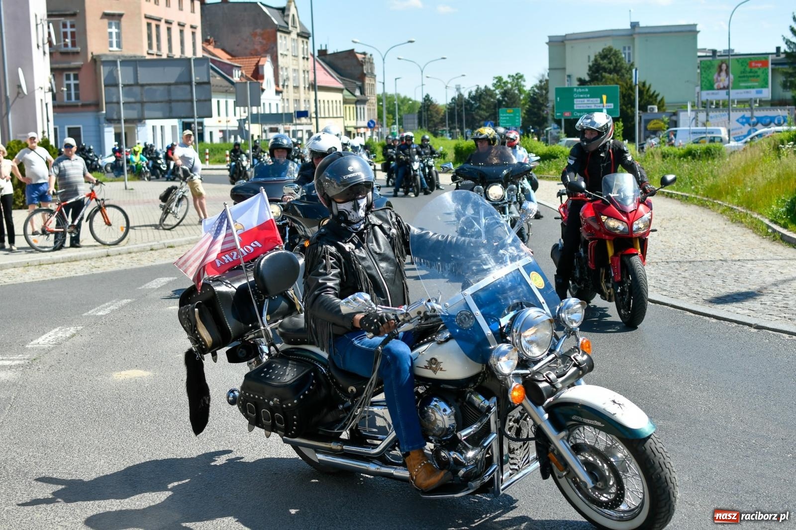 Zdjęcie w galerii na portalu naszraciborz.pl: Raciborska inauguracja sezonu motocyklowego [FOTO i WIDEO] wiadomości z regionu