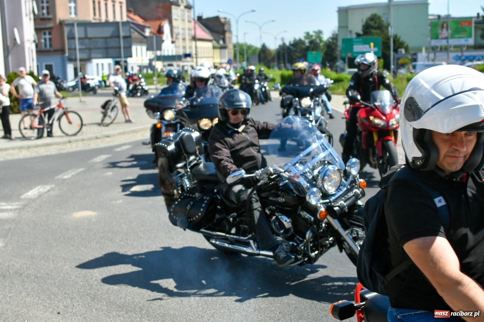 Zdjęcie w galerii na portalu naszraciborz.pl: Raciborska inauguracja sezonu motocyklowego [FOTO i WIDEO] wiadomości z regionu