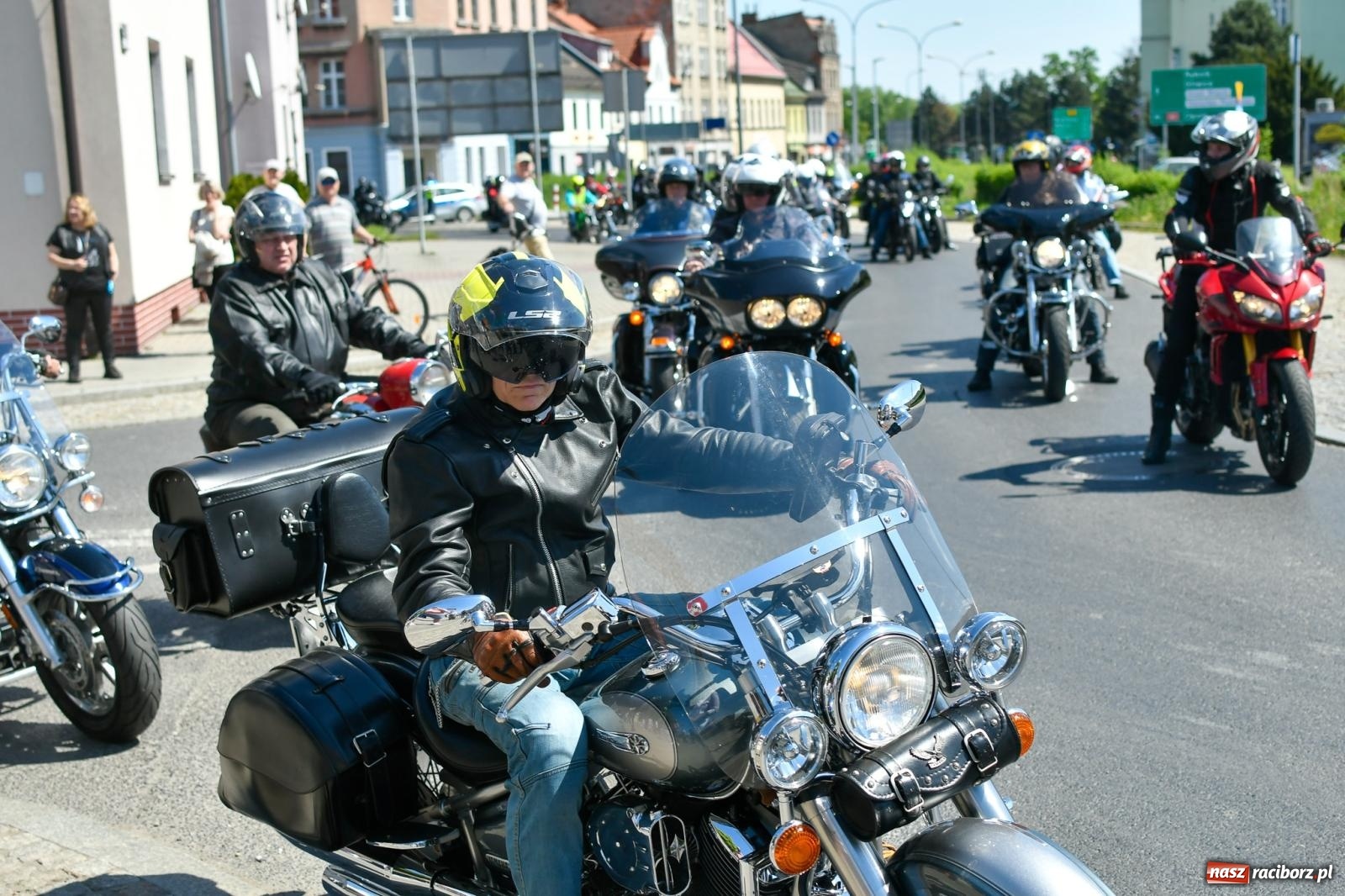 Zdjęcie w galerii na portalu naszraciborz.pl: Raciborska inauguracja sezonu motocyklowego [FOTO i WIDEO] wiadomości z regionu