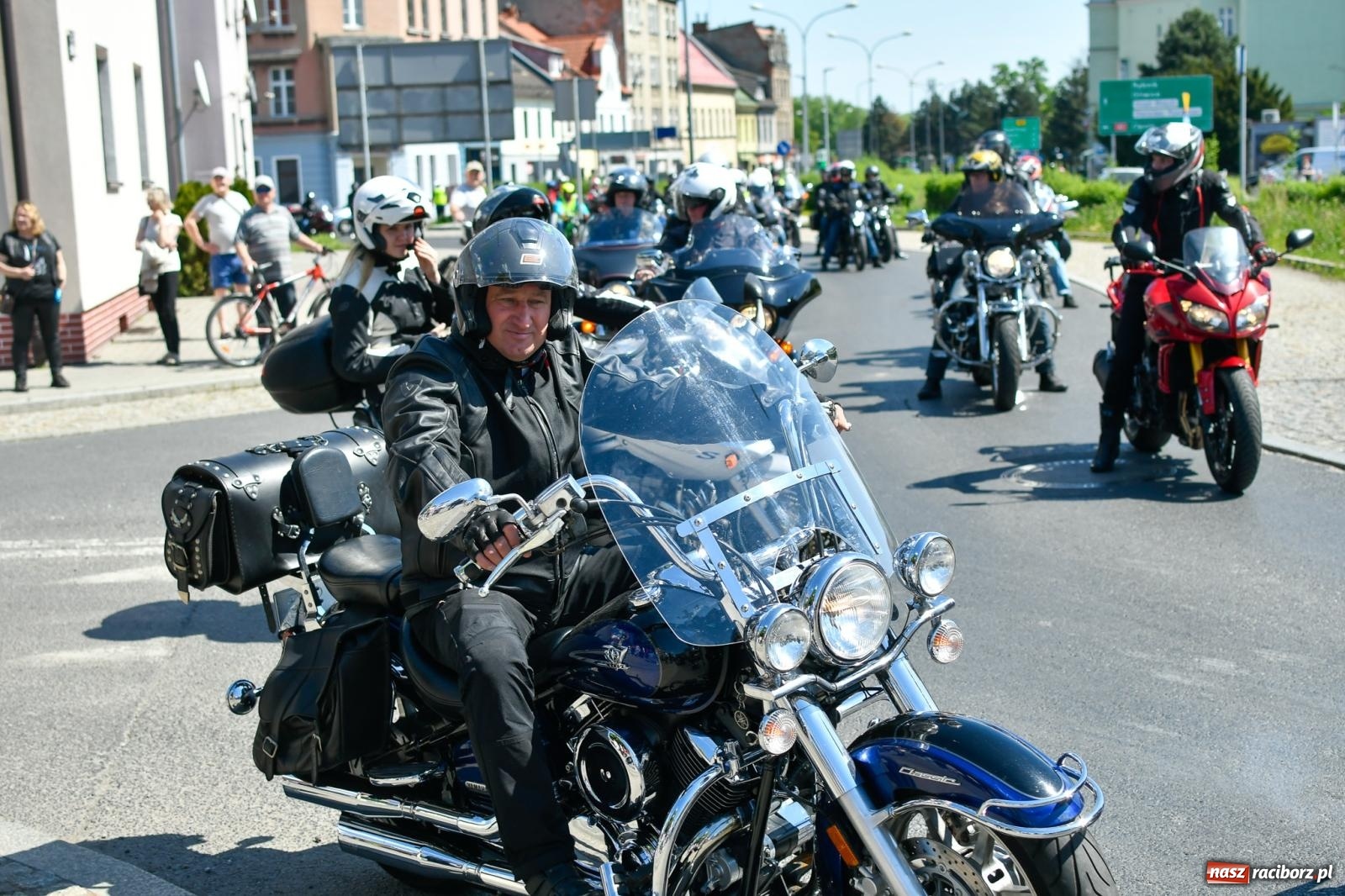 Zdjęcie w galerii na portalu naszraciborz.pl: Raciborska inauguracja sezonu motocyklowego [FOTO i WIDEO] wiadomości z regionu