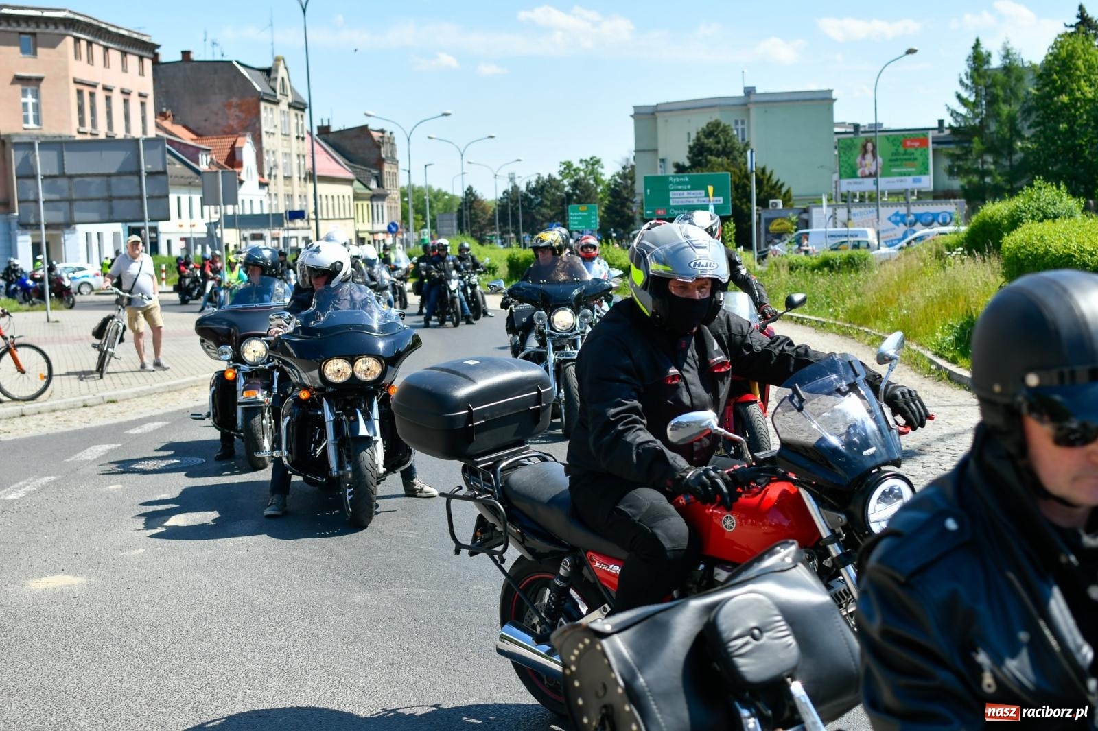 Zdjęcie w galerii na portalu naszraciborz.pl: Raciborska inauguracja sezonu motocyklowego [FOTO i WIDEO] wiadomości z regionu