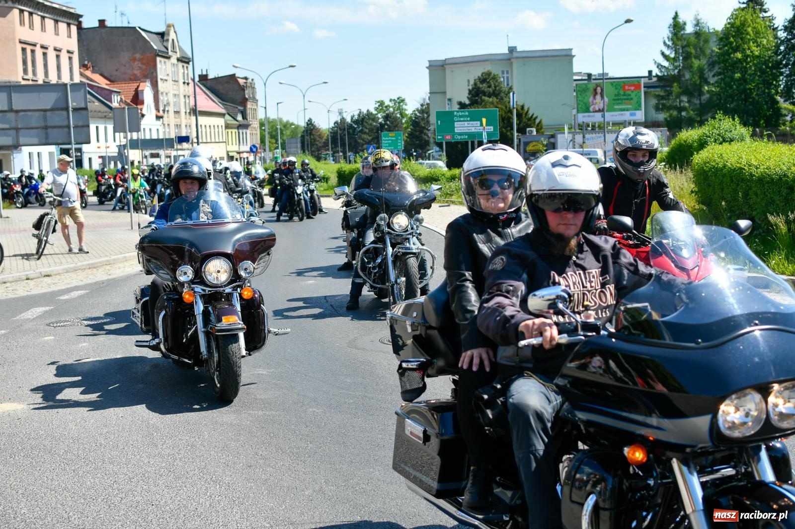 Zdjęcie w galerii na portalu naszraciborz.pl: Raciborska inauguracja sezonu motocyklowego [FOTO i WIDEO] wiadomości z regionu