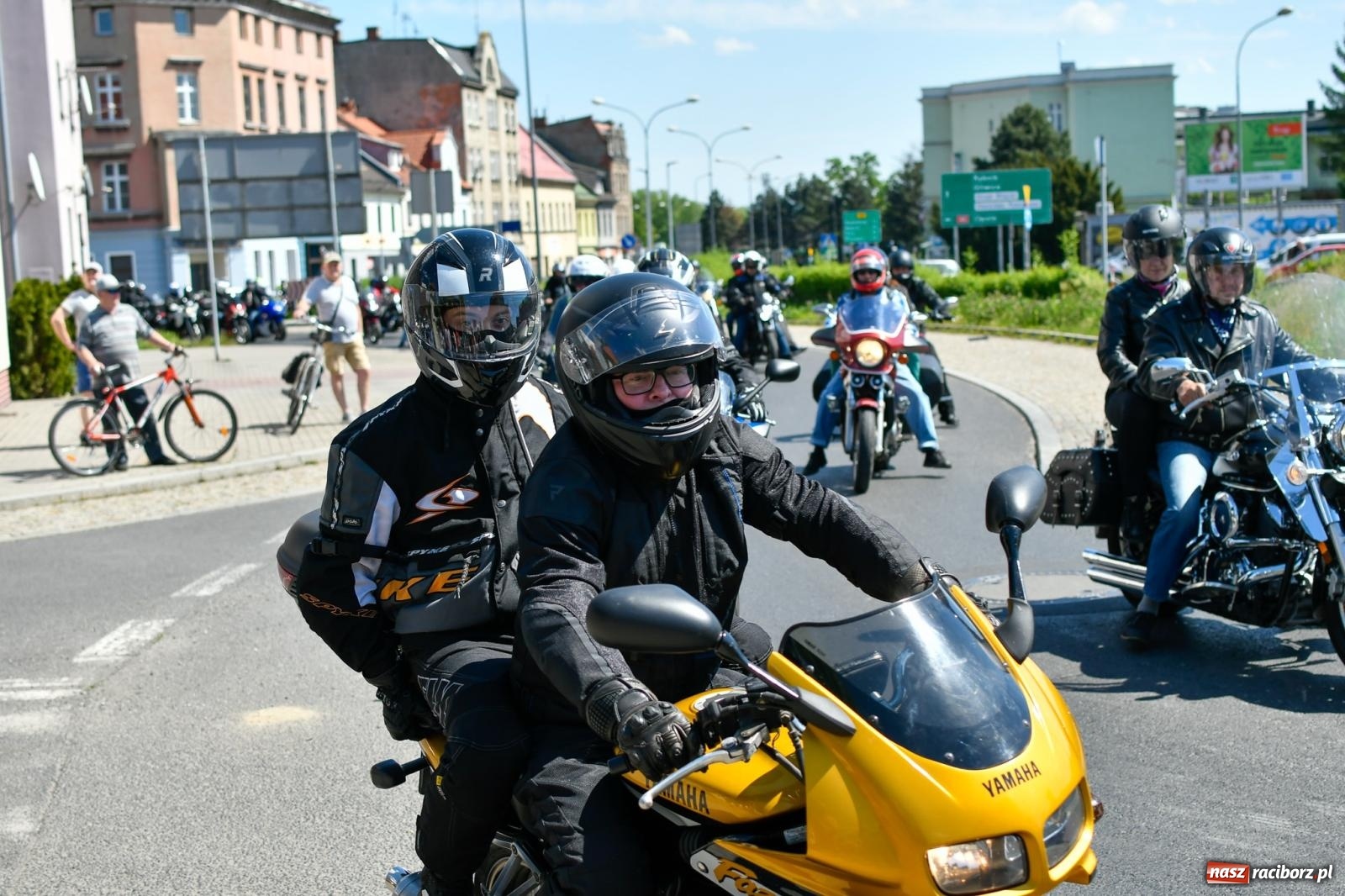Zdjęcie w galerii na portalu naszraciborz.pl: Raciborska inauguracja sezonu motocyklowego [FOTO i WIDEO] wiadomości z regionu