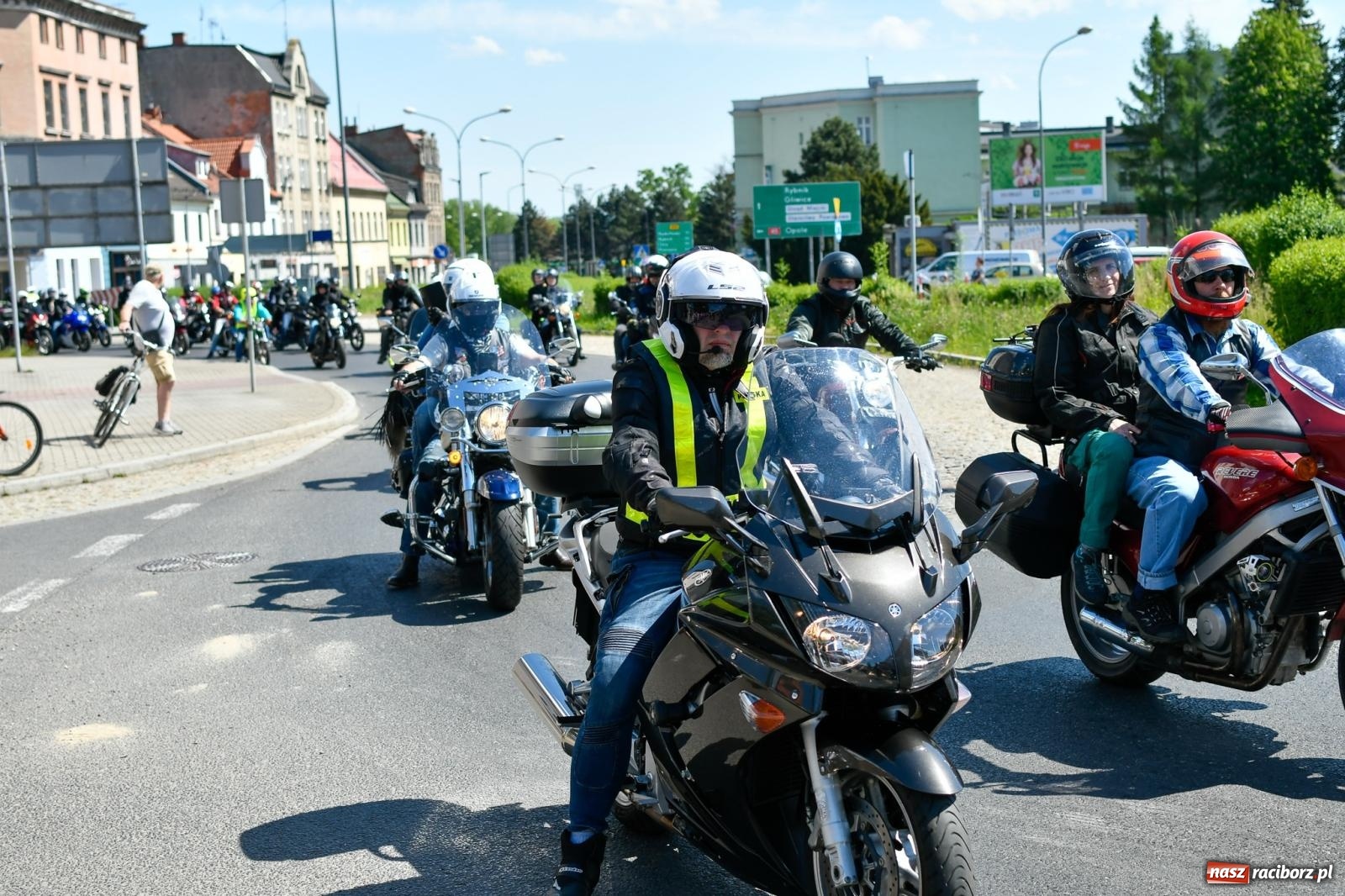 Zdjęcie w galerii na portalu naszraciborz.pl: Raciborska inauguracja sezonu motocyklowego [FOTO i WIDEO] wiadomości z regionu