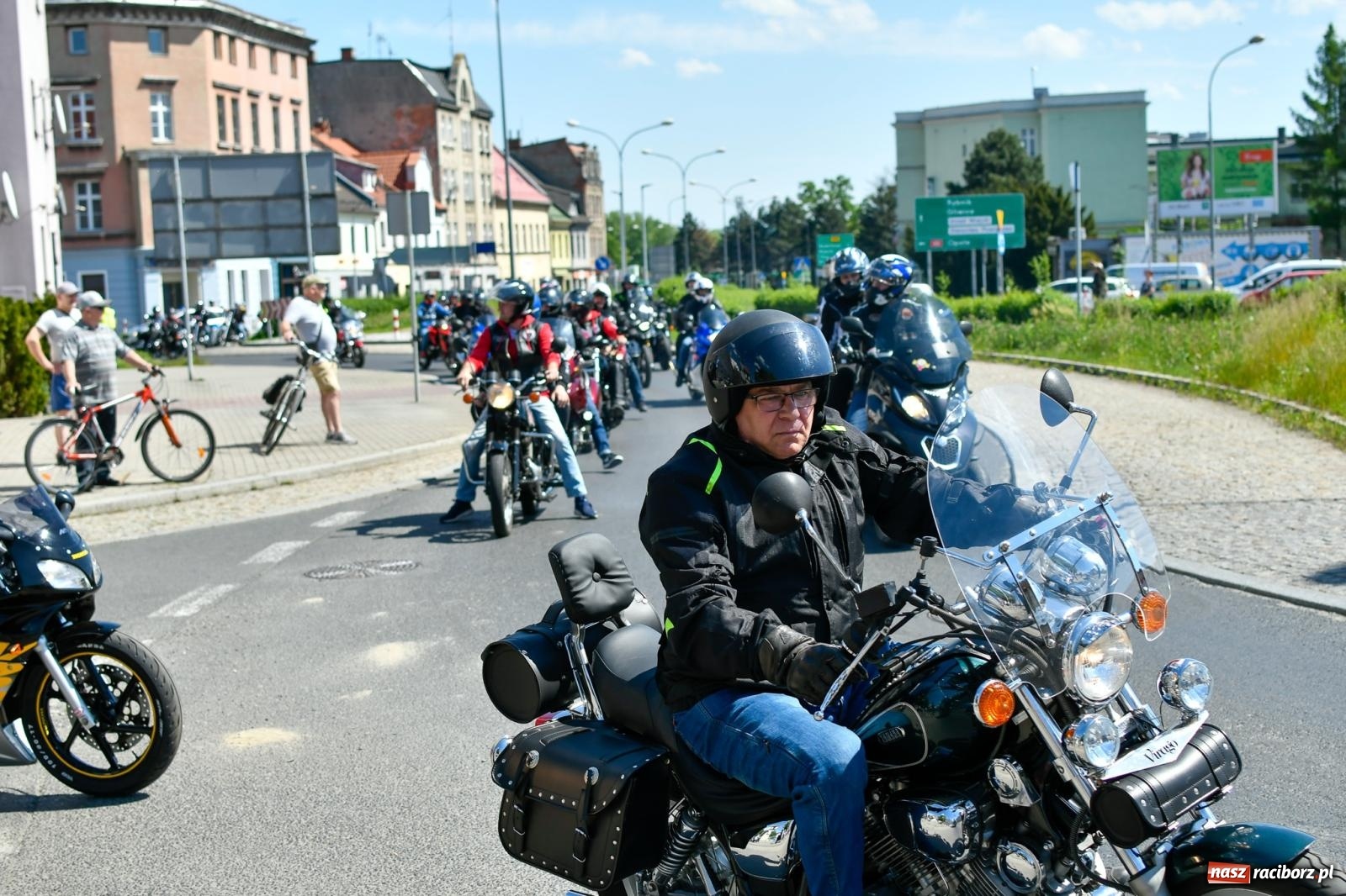 Zdjęcie w galerii na portalu naszraciborz.pl: Raciborska inauguracja sezonu motocyklowego [FOTO i WIDEO] wiadomości z regionu