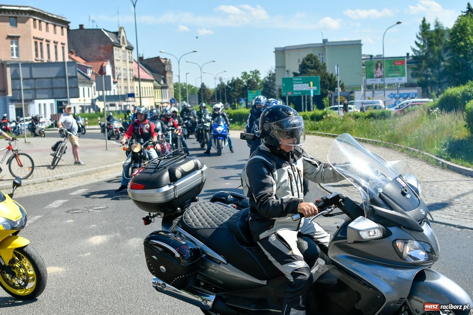 Zdjęcie w galerii na portalu naszraciborz.pl: Raciborska inauguracja sezonu motocyklowego [FOTO i WIDEO] wiadomości z regionu