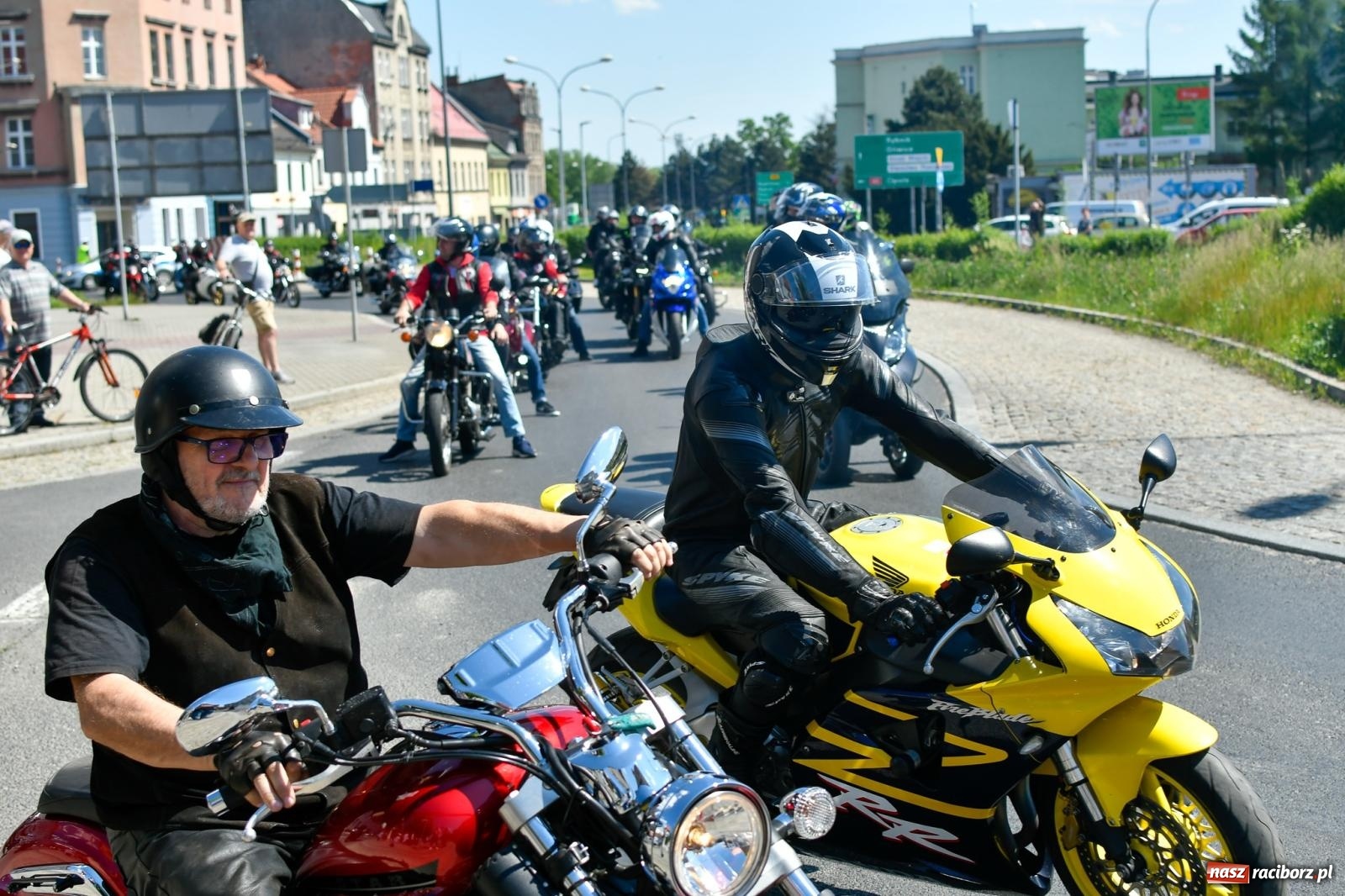 Zdjęcie w galerii na portalu naszraciborz.pl: Raciborska inauguracja sezonu motocyklowego [FOTO i WIDEO] wiadomości z regionu