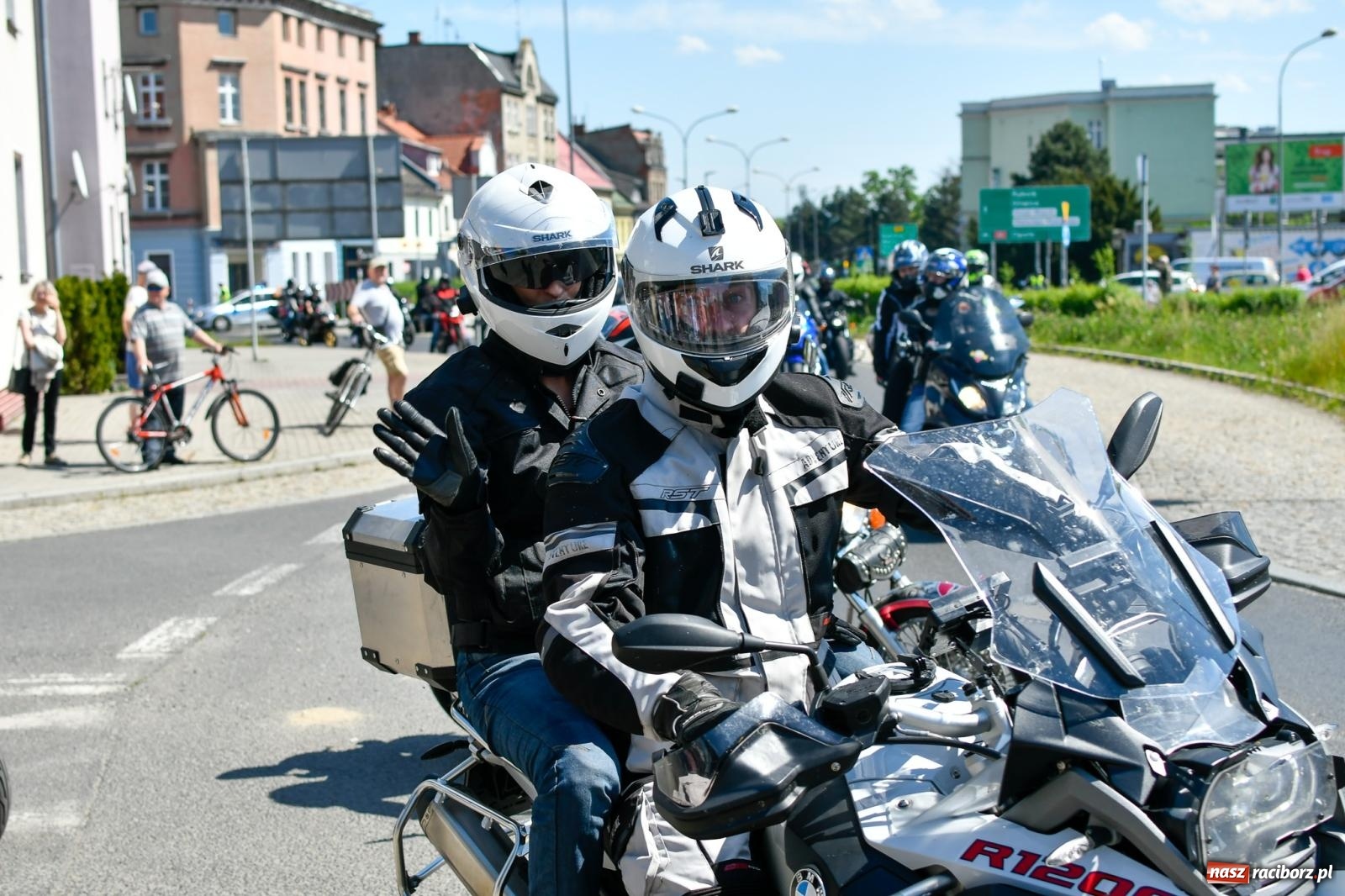 Zdjęcie w galerii na portalu naszraciborz.pl: Raciborska inauguracja sezonu motocyklowego [FOTO i WIDEO] wiadomości z regionu
