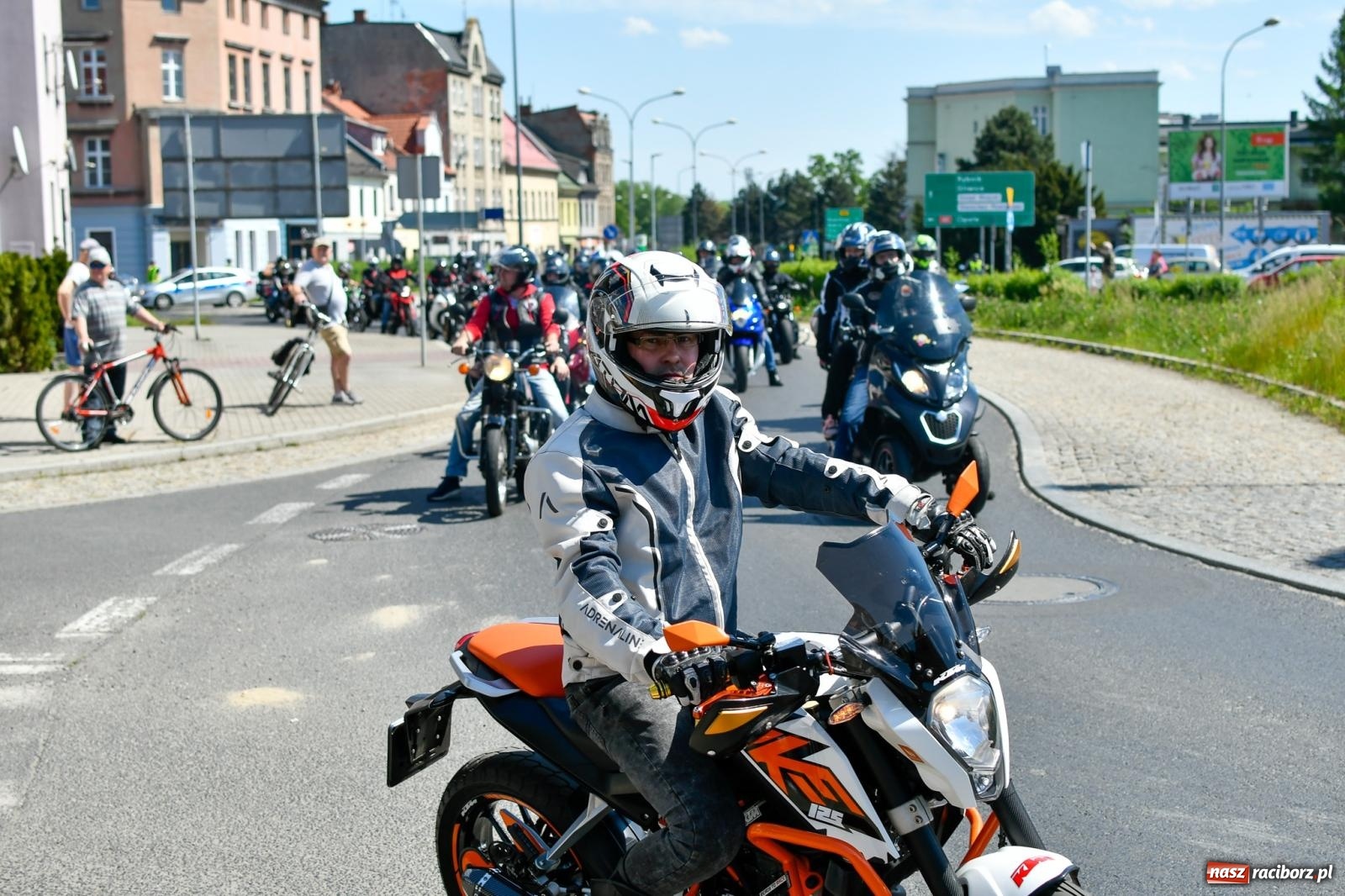 Zdjęcie w galerii na portalu naszraciborz.pl: Raciborska inauguracja sezonu motocyklowego [FOTO i WIDEO] wiadomości z regionu