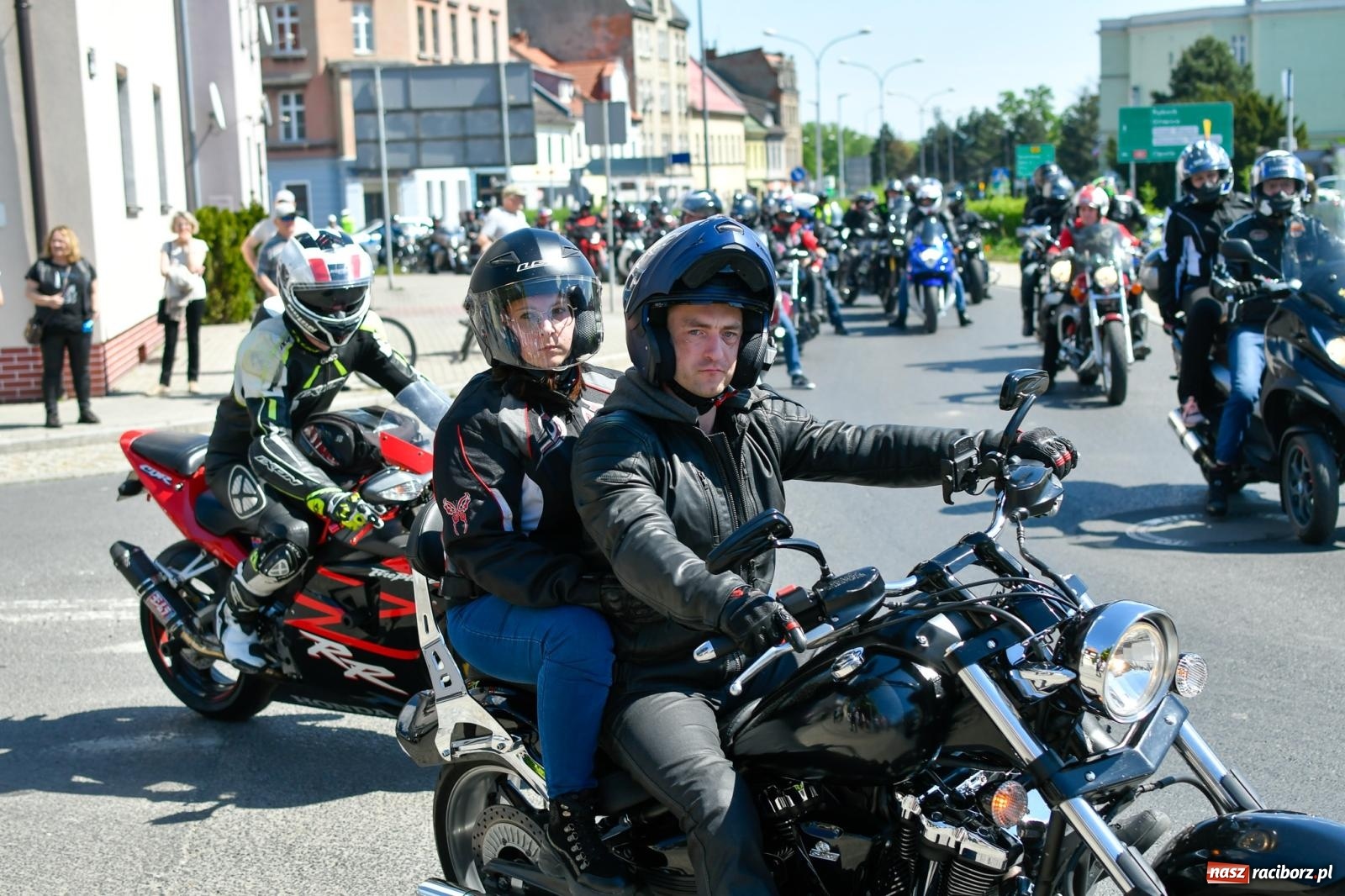 Zdjęcie w galerii na portalu naszraciborz.pl: Raciborska inauguracja sezonu motocyklowego [FOTO i WIDEO] wiadomości z regionu