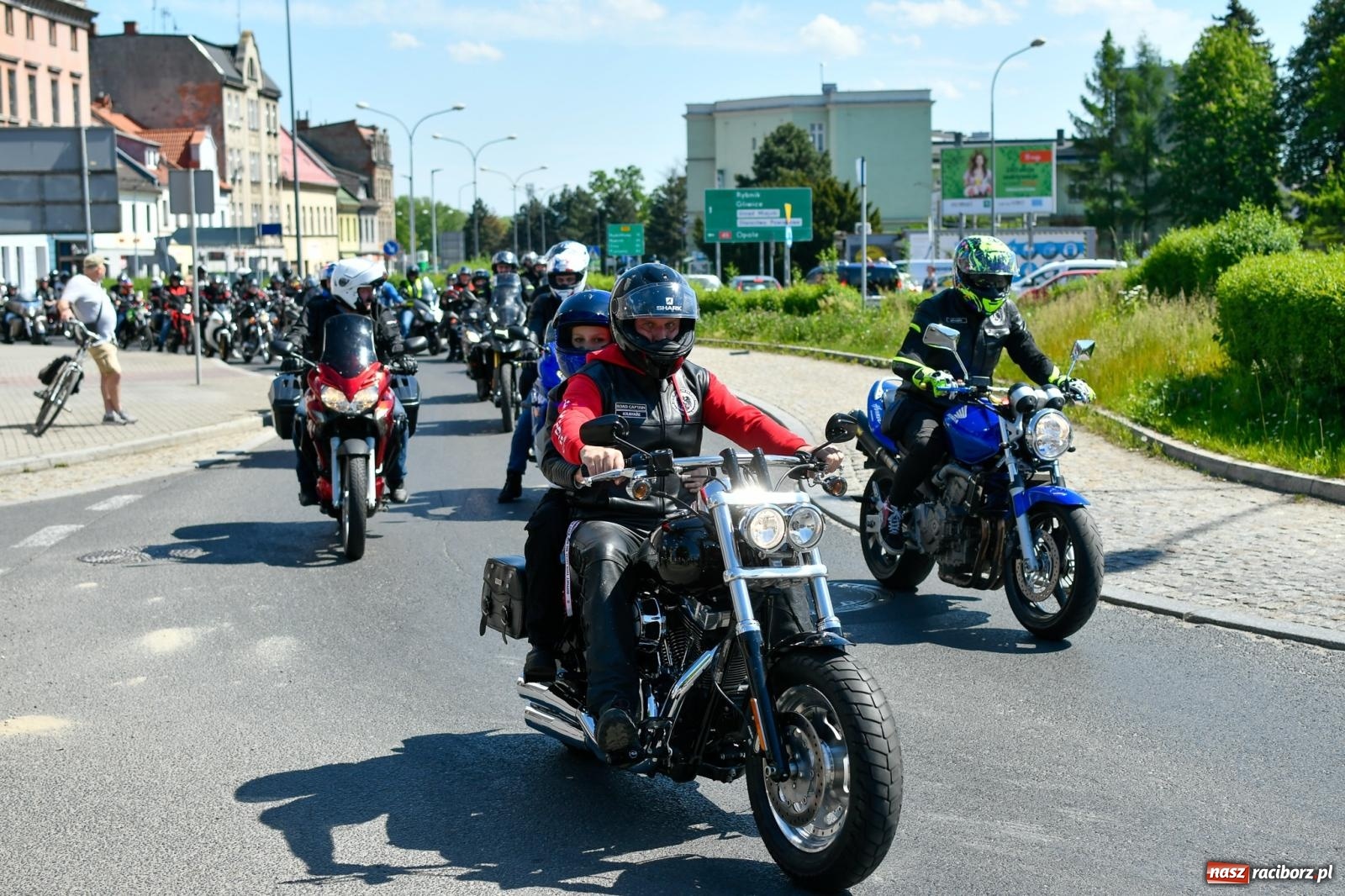 Zdjęcie w galerii na portalu naszraciborz.pl: Raciborska inauguracja sezonu motocyklowego [FOTO i WIDEO] wiadomości z regionu