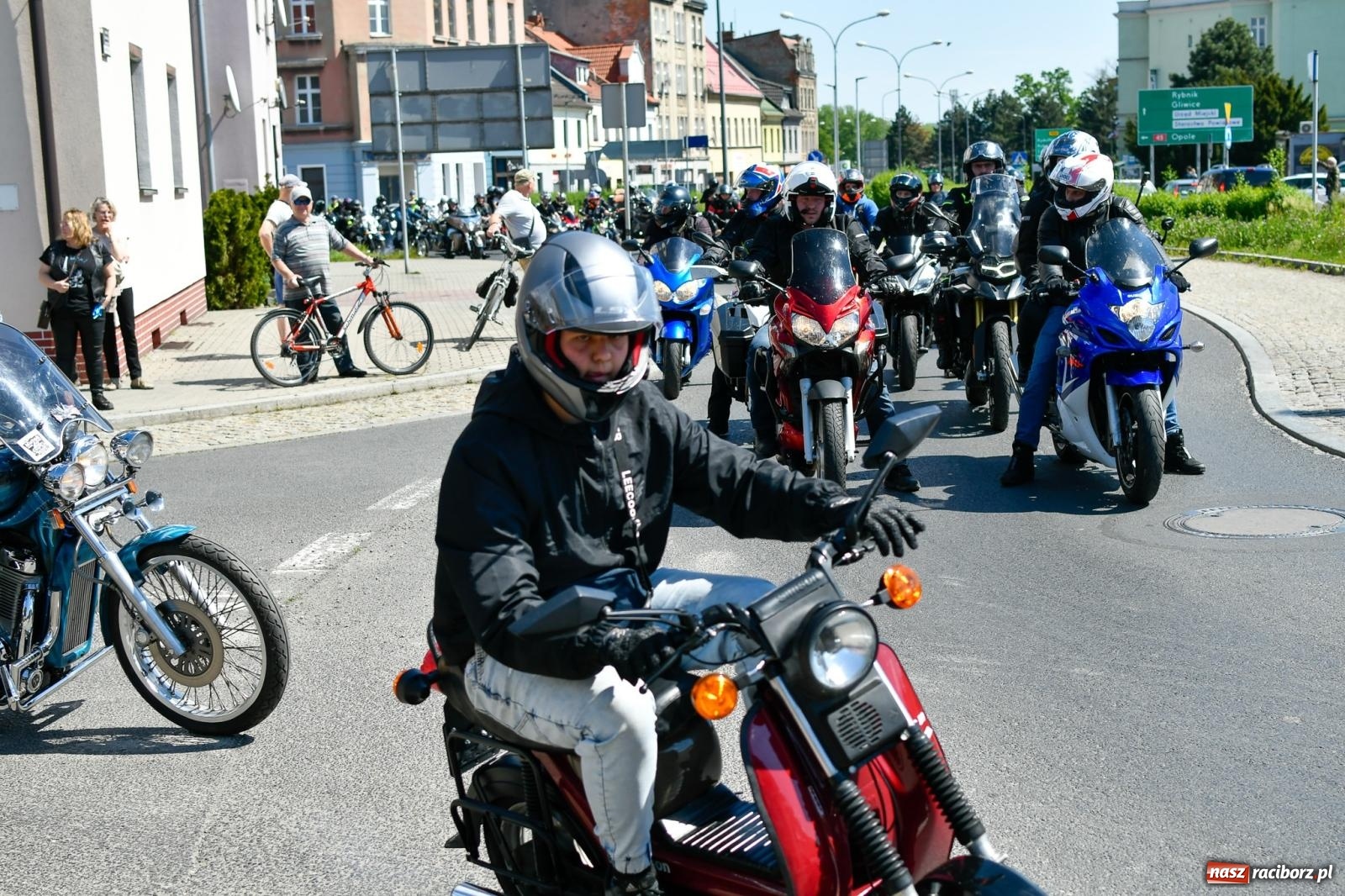 Zdjęcie w galerii na portalu naszraciborz.pl: Raciborska inauguracja sezonu motocyklowego [FOTO i WIDEO] wiadomości z regionu