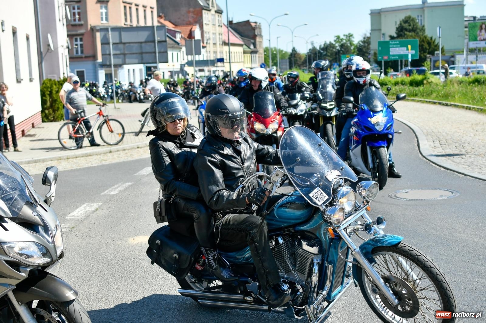 Zdjęcie w galerii na portalu naszraciborz.pl: Raciborska inauguracja sezonu motocyklowego [FOTO i WIDEO] wiadomości z regionu