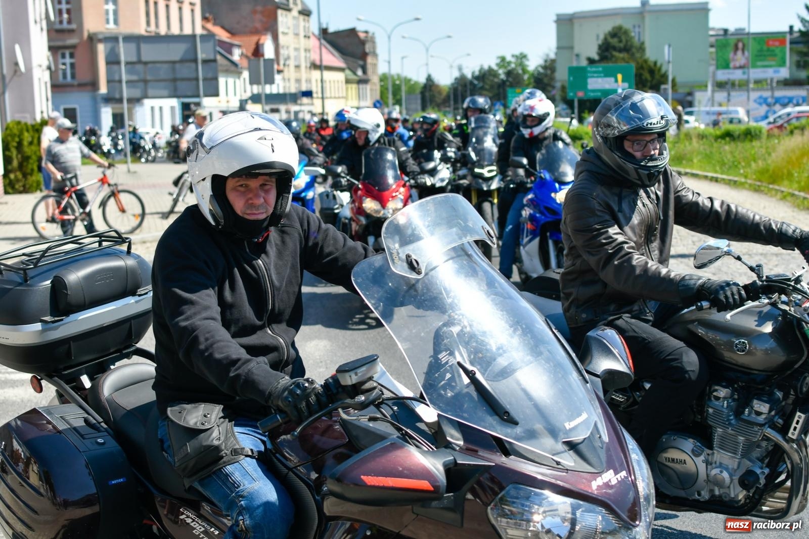 Zdjęcie w galerii na portalu naszraciborz.pl: Raciborska inauguracja sezonu motocyklowego [FOTO i WIDEO] wiadomości z regionu