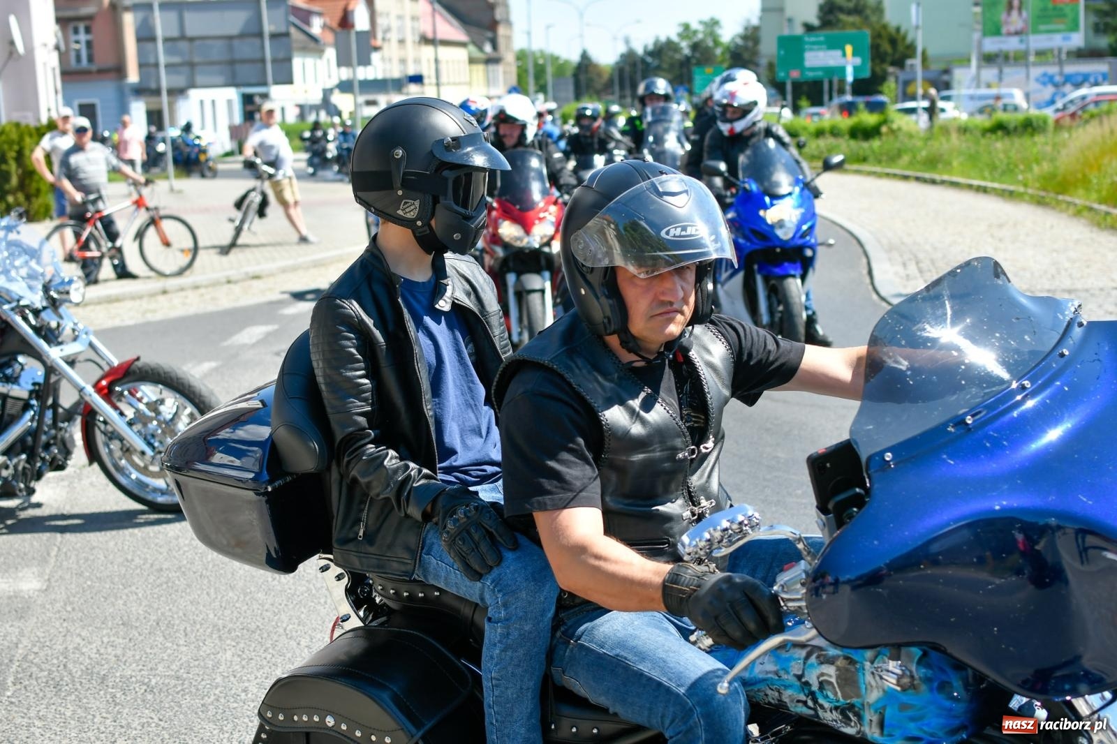 Zdjęcie w galerii na portalu naszraciborz.pl: Raciborska inauguracja sezonu motocyklowego [FOTO i WIDEO] wiadomości z regionu