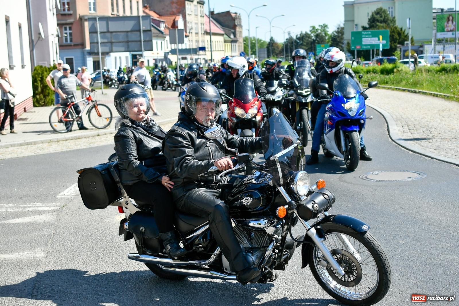 Zdjęcie w galerii na portalu naszraciborz.pl: Raciborska inauguracja sezonu motocyklowego [FOTO i WIDEO] wiadomości z regionu