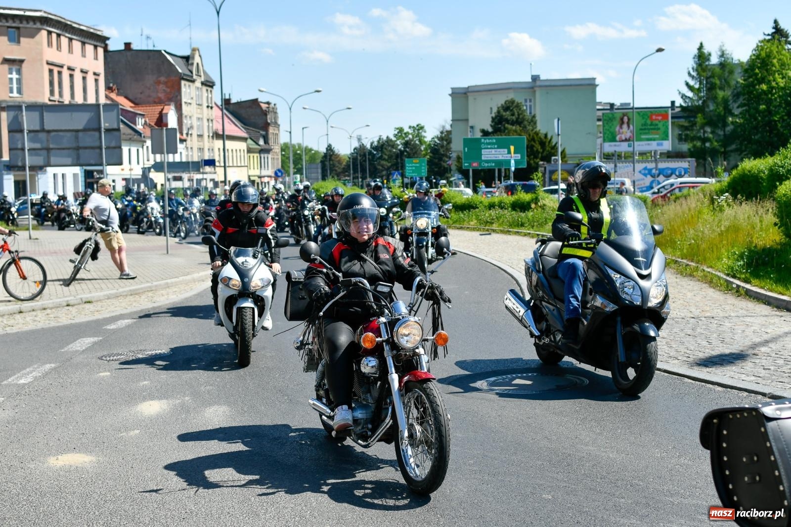 Zdjęcie w galerii na portalu naszraciborz.pl: Raciborska inauguracja sezonu motocyklowego [FOTO i WIDEO] wiadomości z regionu