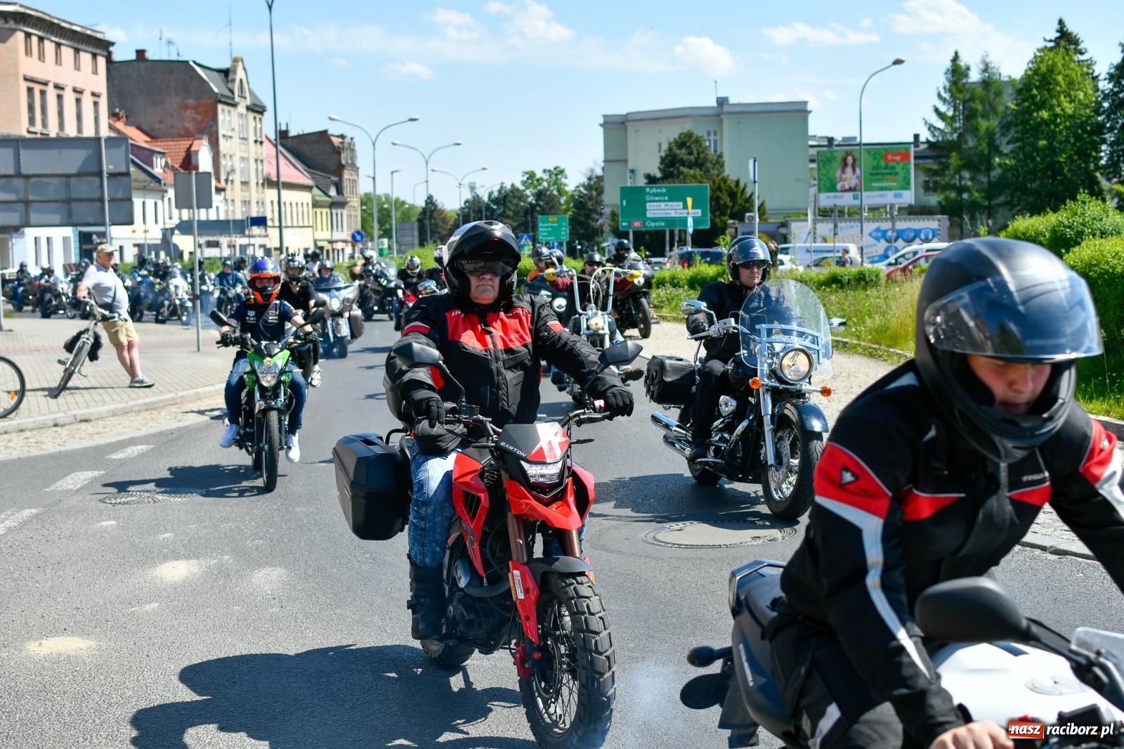 Zdjęcie w galerii na portalu naszraciborz.pl: Raciborska inauguracja sezonu motocyklowego [FOTO i WIDEO] wiadomości z regionu