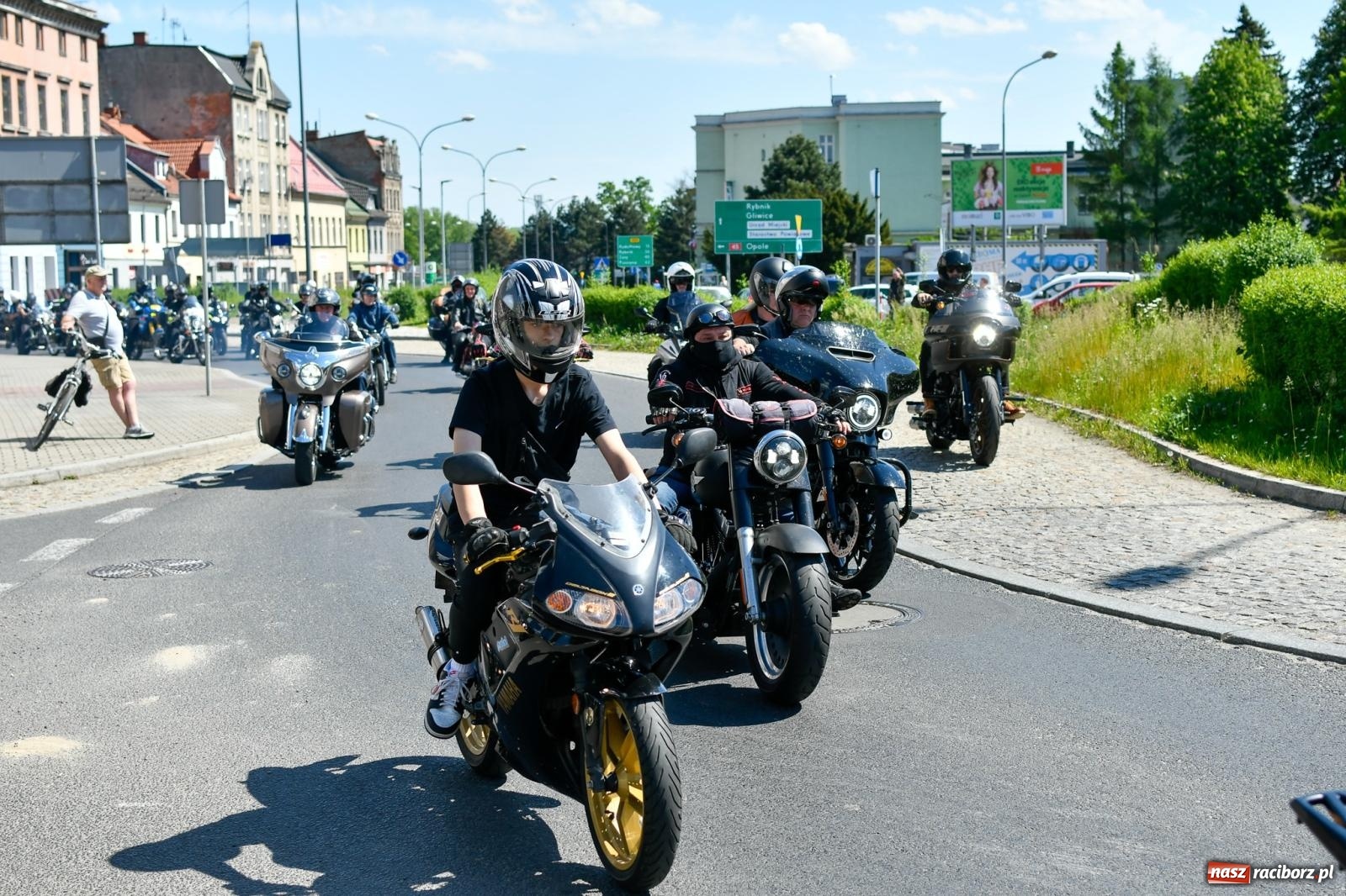 Zdjęcie w galerii na portalu naszraciborz.pl: Raciborska inauguracja sezonu motocyklowego [FOTO i WIDEO] wiadomości z regionu