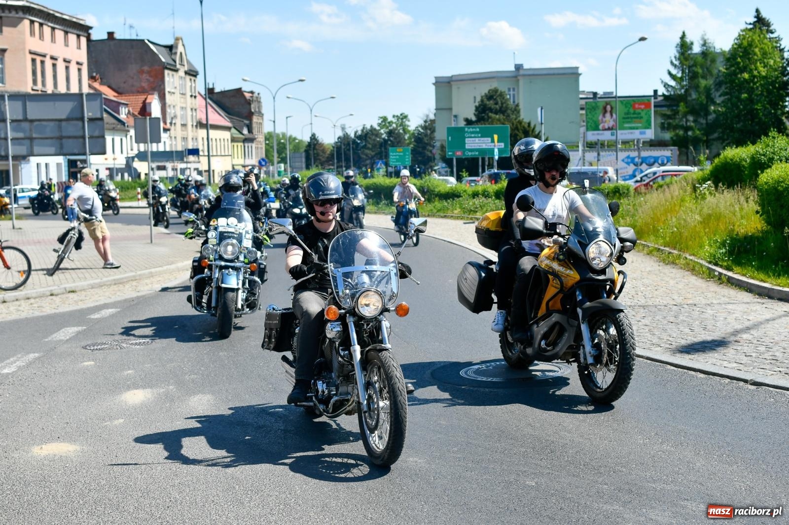 Zdjęcie w galerii na portalu naszraciborz.pl: Raciborska inauguracja sezonu motocyklowego [FOTO i WIDEO] wiadomości z regionu