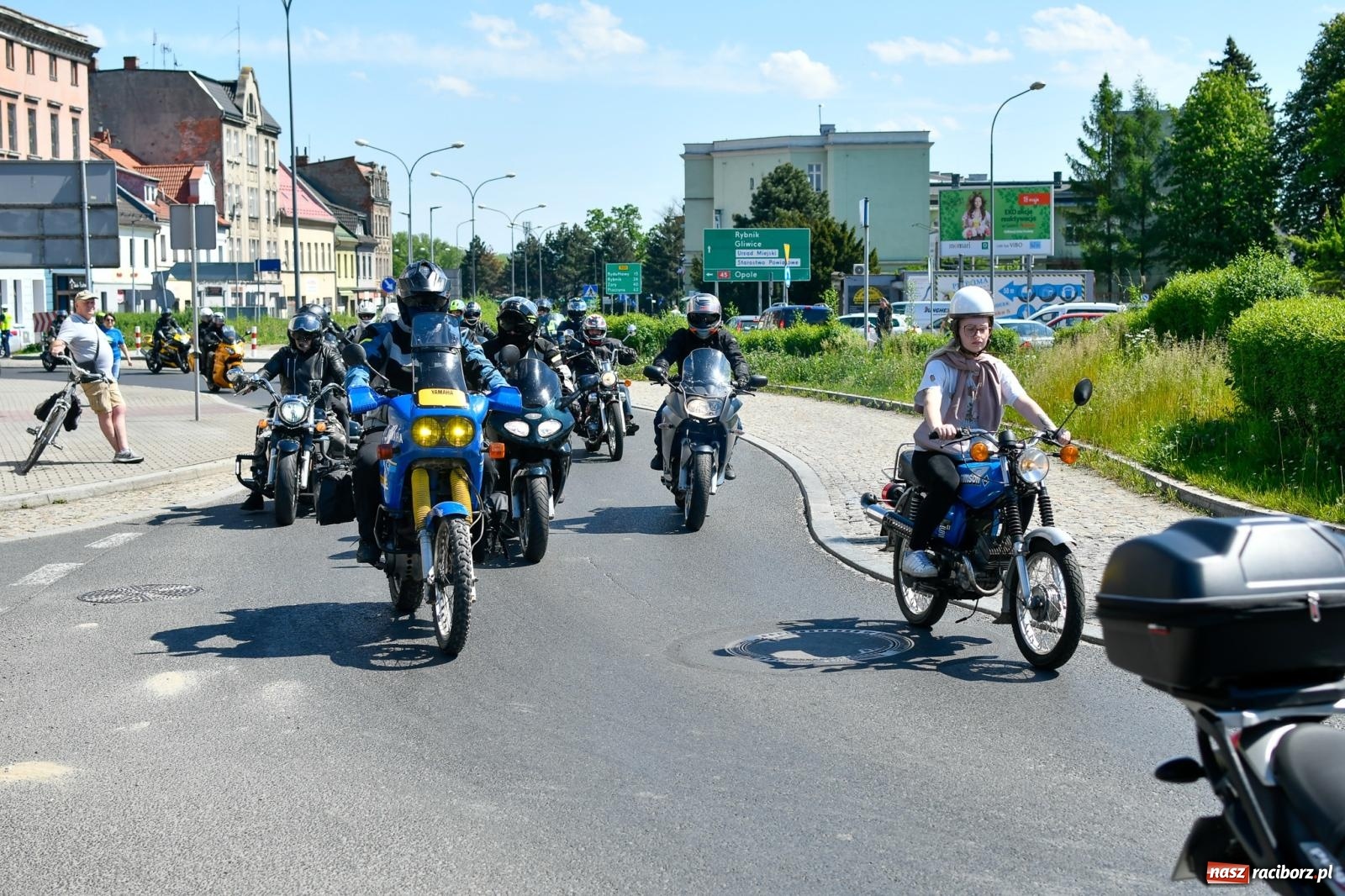 Zdjęcie w galerii na portalu naszraciborz.pl: Raciborska inauguracja sezonu motocyklowego [FOTO i WIDEO] wiadomości z regionu
