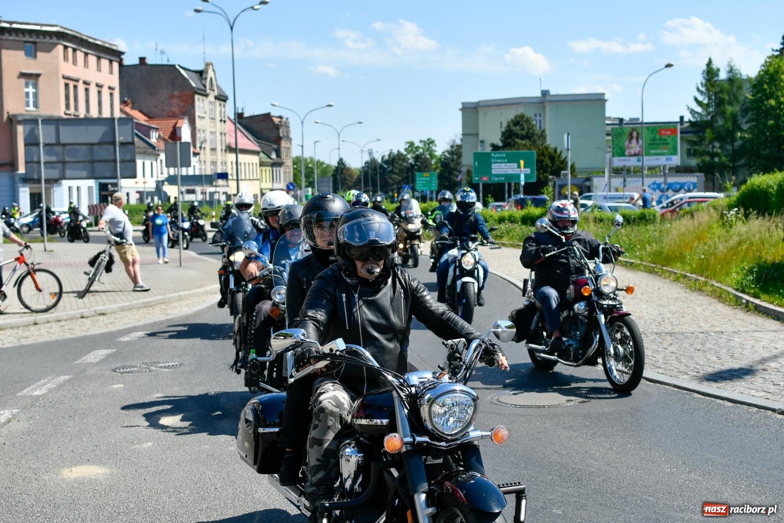 Zdjęcie w galerii na portalu naszraciborz.pl: Raciborska inauguracja sezonu motocyklowego [FOTO i WIDEO] wiadomości z regionu