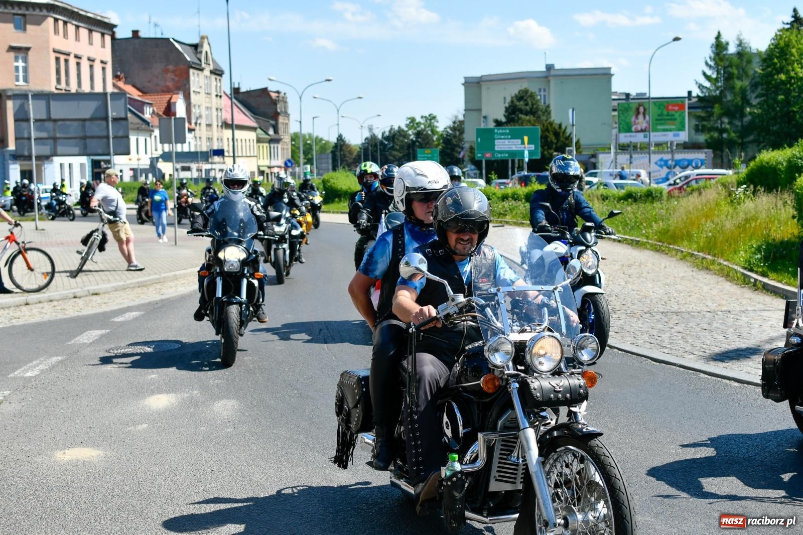 Zdjęcie w galerii na portalu naszraciborz.pl: Raciborska inauguracja sezonu motocyklowego [FOTO i WIDEO] wiadomości z regionu