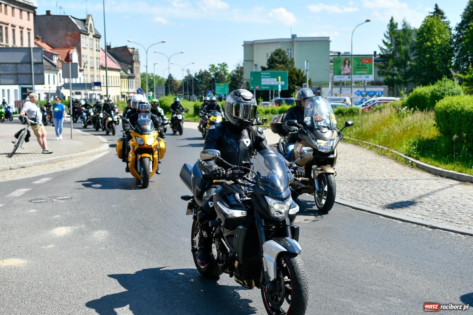 Zdjęcie w galerii na portalu naszraciborz.pl: Raciborska inauguracja sezonu motocyklowego [FOTO i WIDEO] wiadomości z regionu