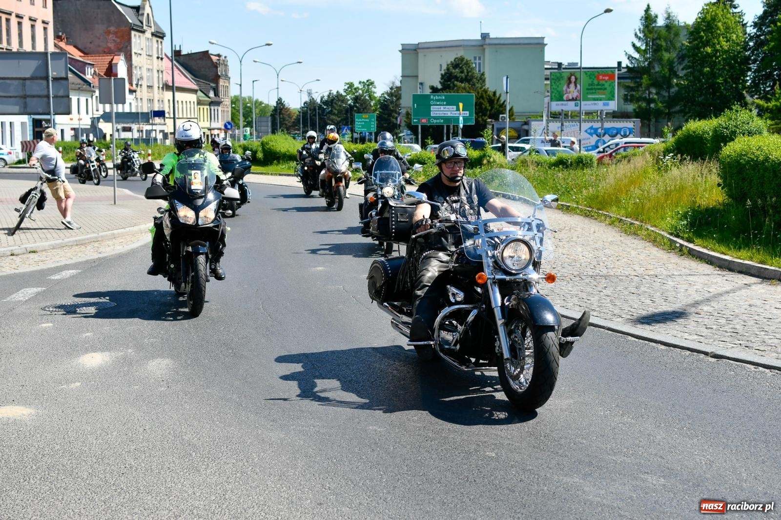 Zdjęcie w galerii na portalu naszraciborz.pl: Raciborska inauguracja sezonu motocyklowego [FOTO i WIDEO] wiadomości z regionu