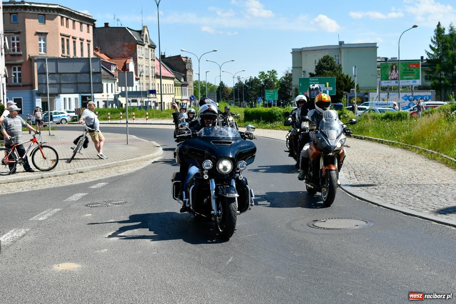 Zdjęcie w galerii na portalu naszraciborz.pl: Raciborska inauguracja sezonu motocyklowego [FOTO i WIDEO] wiadomości z regionu