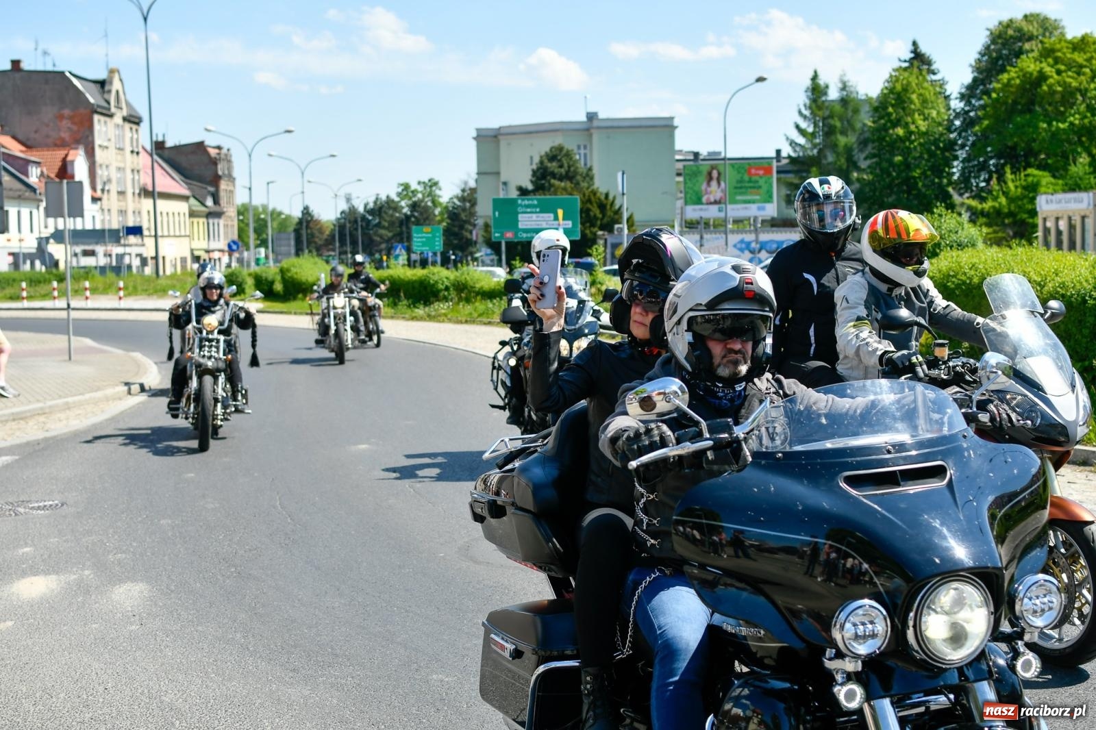 Zdjęcie w galerii na portalu naszraciborz.pl: Raciborska inauguracja sezonu motocyklowego [FOTO i WIDEO] wiadomości z regionu