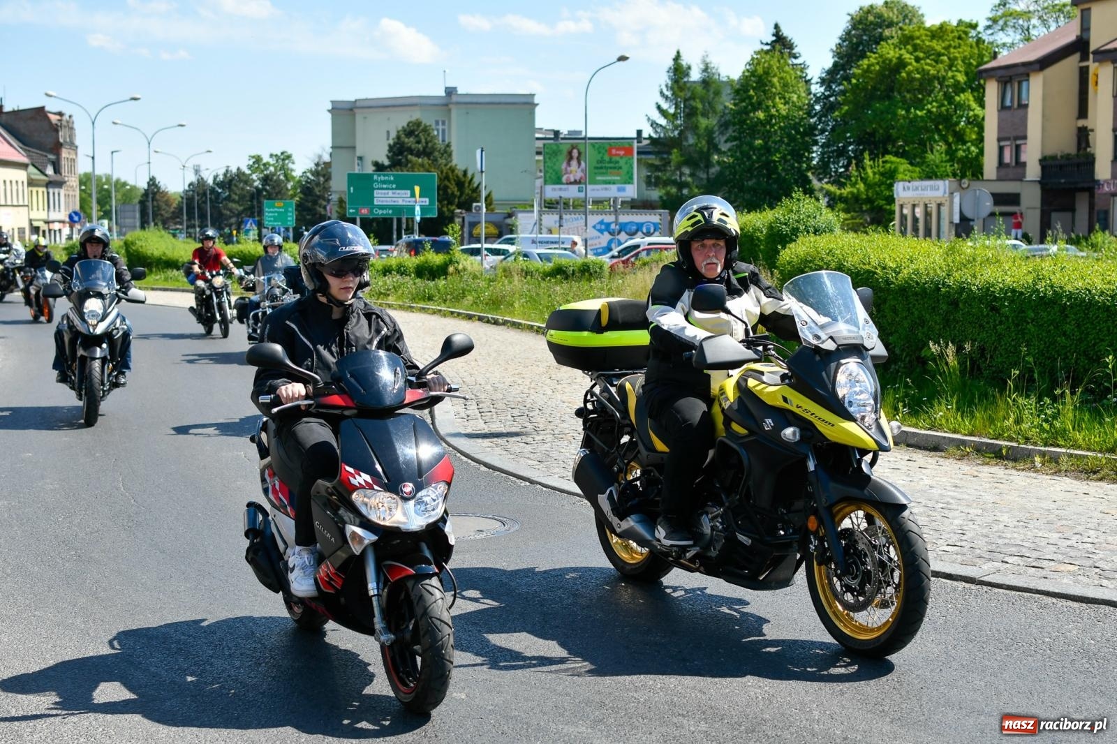 Zdjęcie w galerii na portalu naszraciborz.pl: Raciborska inauguracja sezonu motocyklowego [FOTO i WIDEO] wiadomości z regionu