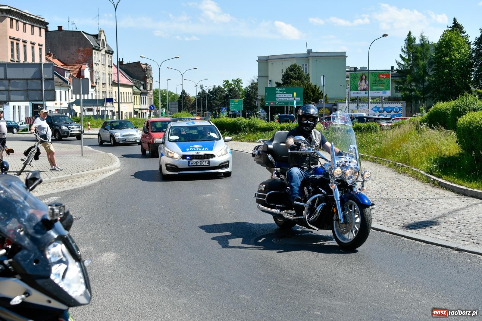 Zdjęcie w galerii na portalu naszraciborz.pl: Raciborska inauguracja sezonu motocyklowego [FOTO i WIDEO] wiadomości z regionu