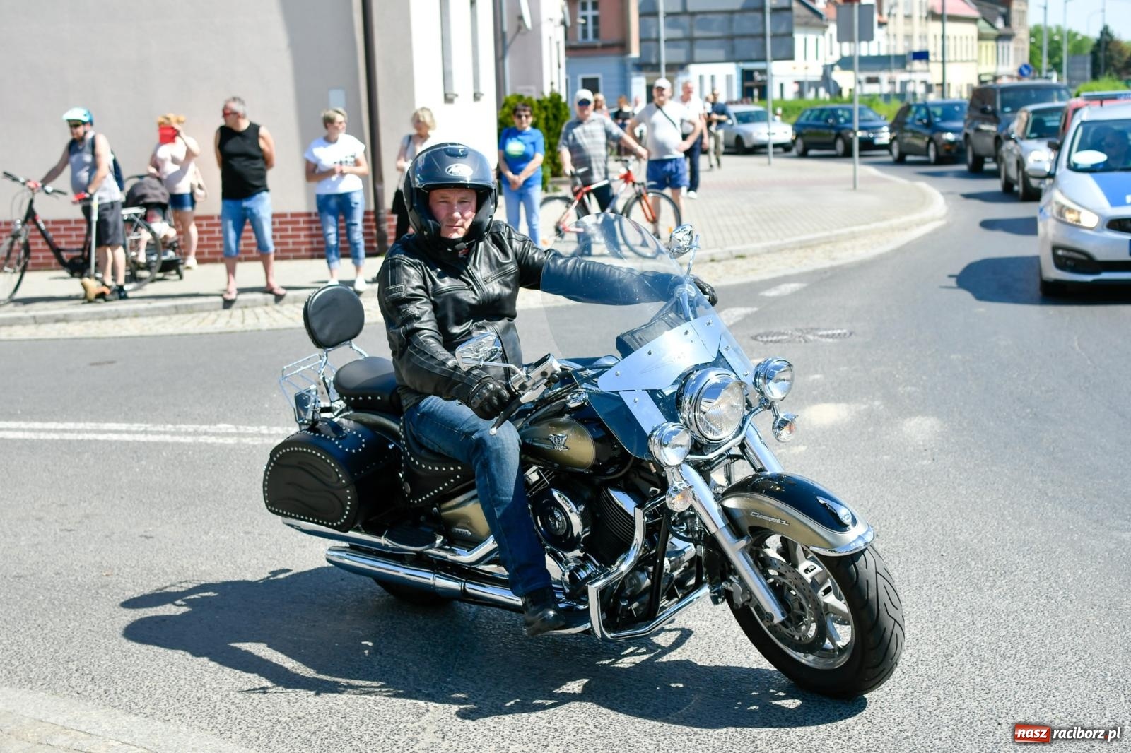 Zdjęcie w galerii na portalu naszraciborz.pl: Raciborska inauguracja sezonu motocyklowego [FOTO i WIDEO] wiadomości z regionu