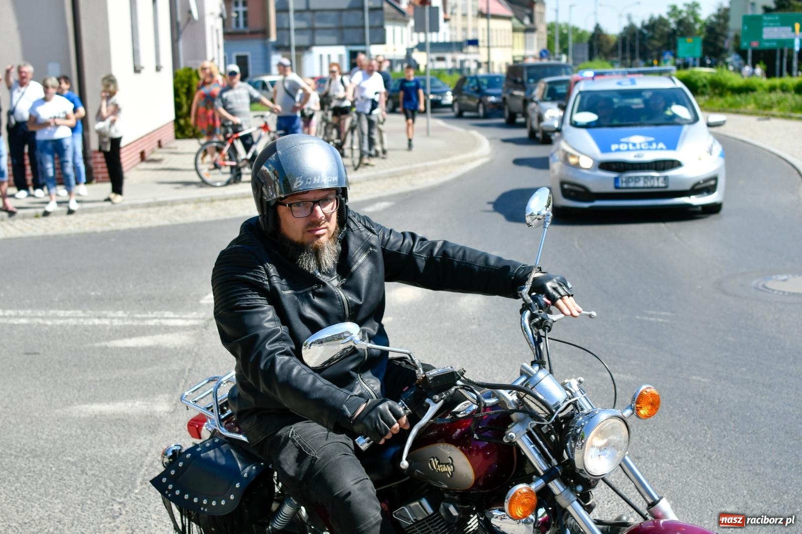 Zdjęcie w galerii na portalu naszraciborz.pl: Raciborska inauguracja sezonu motocyklowego [FOTO i WIDEO] wiadomości z regionu