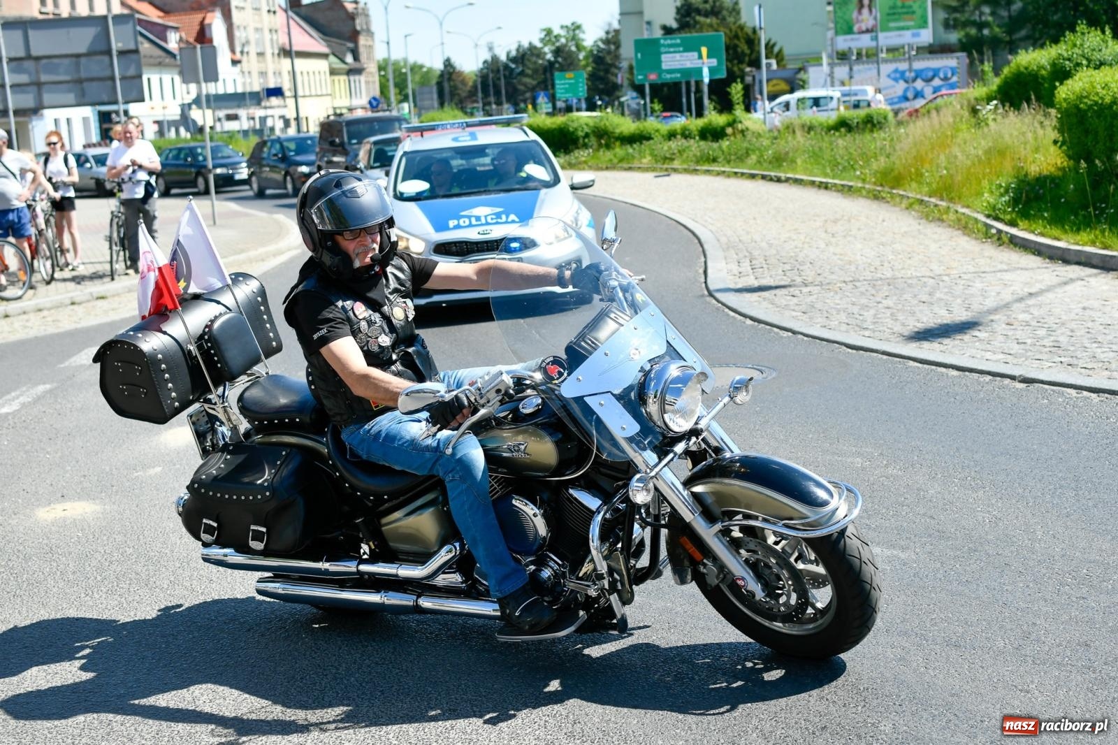 Zdjęcie w galerii na portalu naszraciborz.pl: Raciborska inauguracja sezonu motocyklowego [FOTO i WIDEO] wiadomości z regionu
