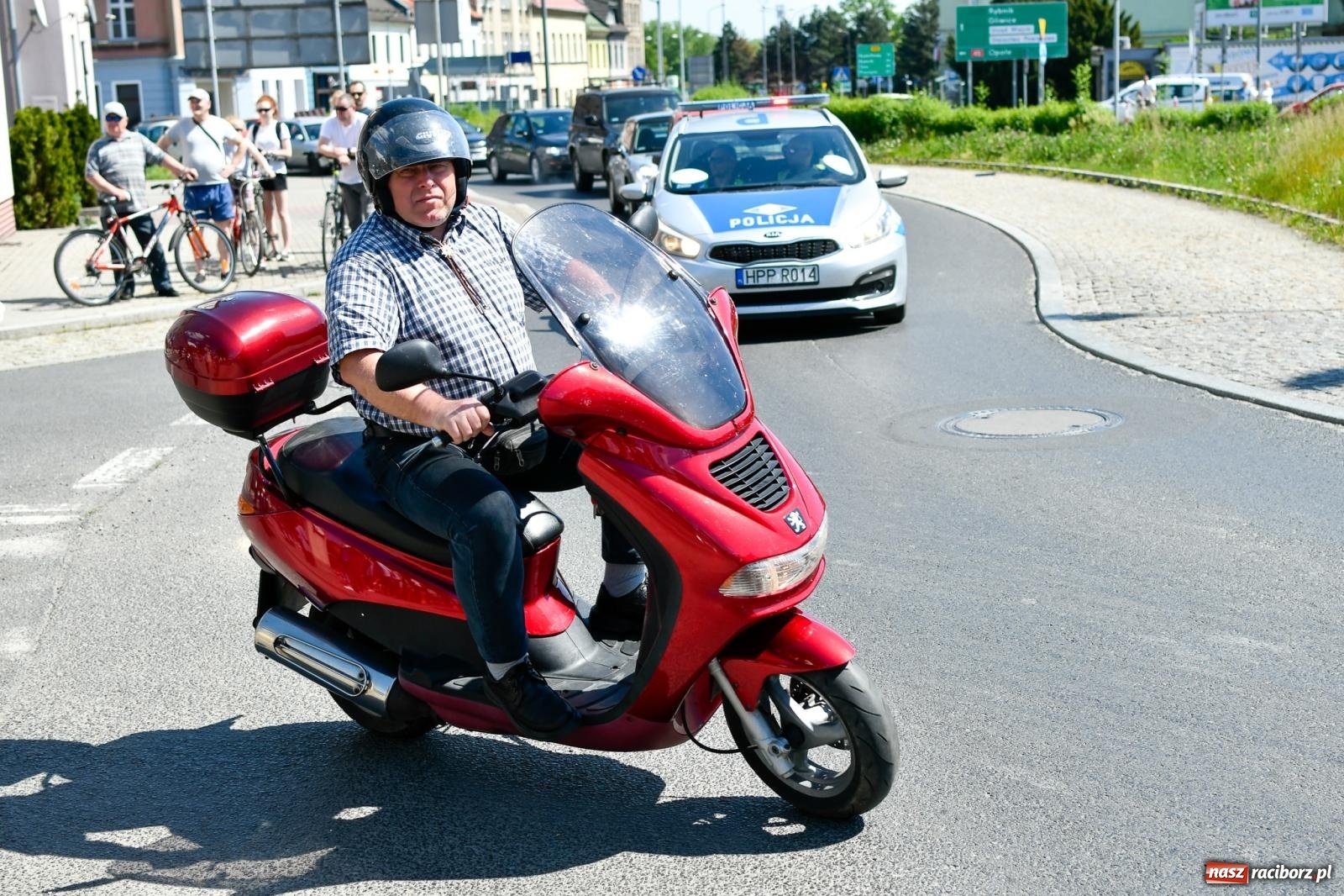 Zdjęcie w galerii na portalu naszraciborz.pl: Raciborska inauguracja sezonu motocyklowego [FOTO i WIDEO] wiadomości z regionu