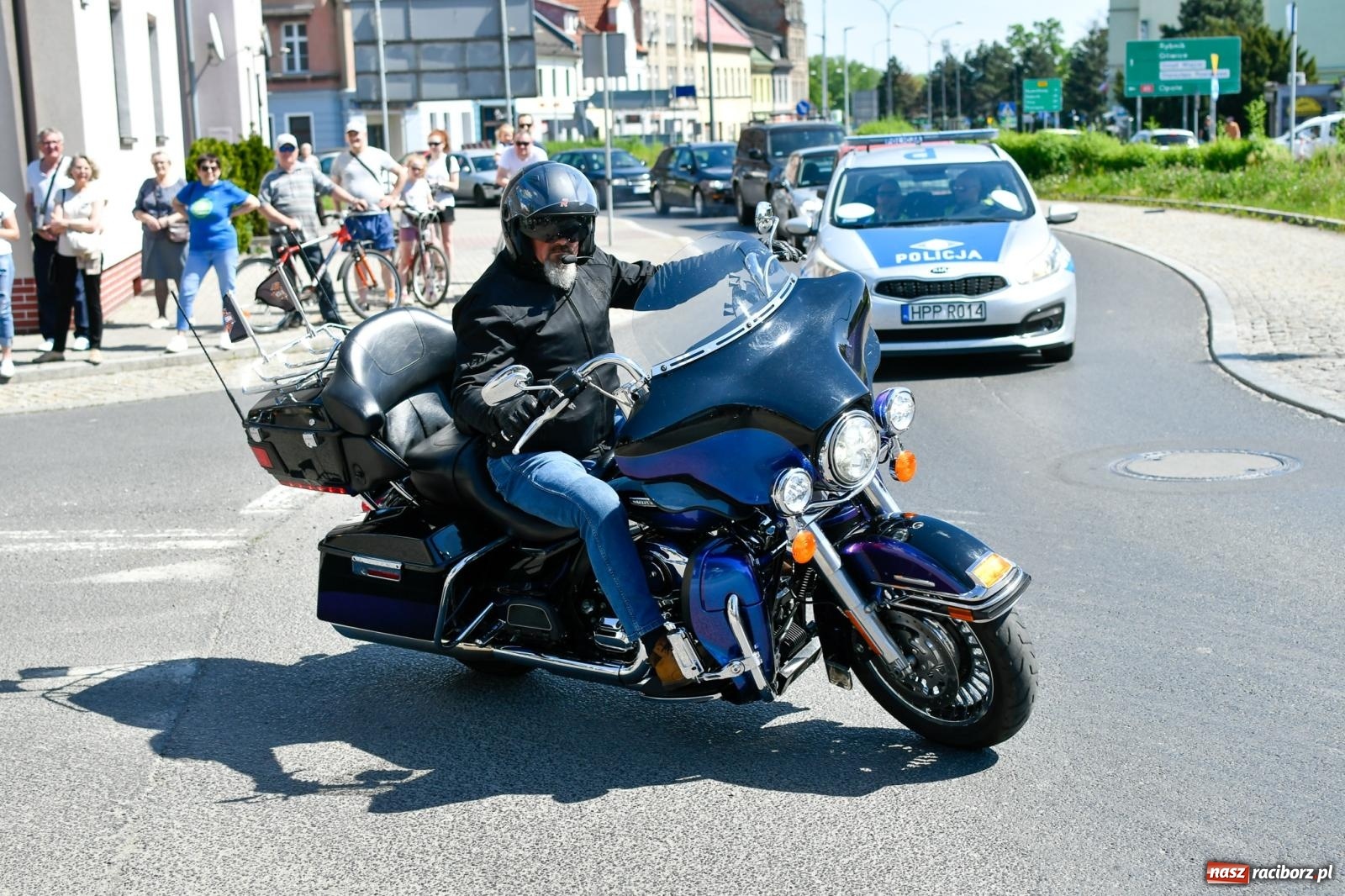Zdjęcie w galerii na portalu naszraciborz.pl: Raciborska inauguracja sezonu motocyklowego [FOTO i WIDEO] wiadomości z regionu
