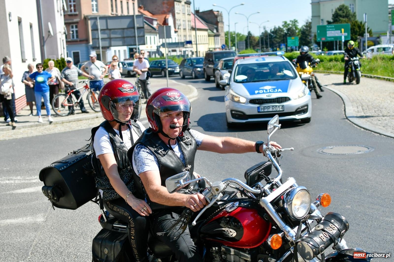 Zdjęcie w galerii na portalu naszraciborz.pl: Raciborska inauguracja sezonu motocyklowego [FOTO i WIDEO] wiadomości z regionu