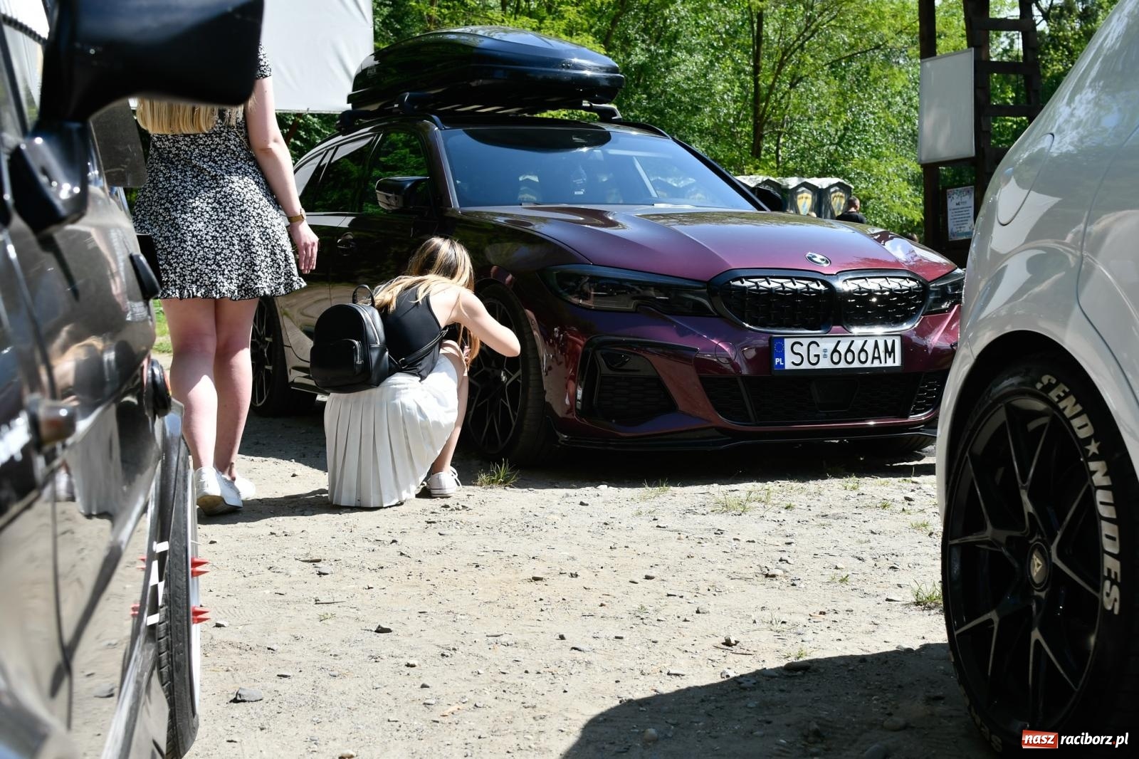 Zdjęcie w galerii na portalu naszraciborz.pl: Tuningowane wozy na Magicznej Plaży w Bukowie [FOTO i WIDEO] wiadomości z regionu