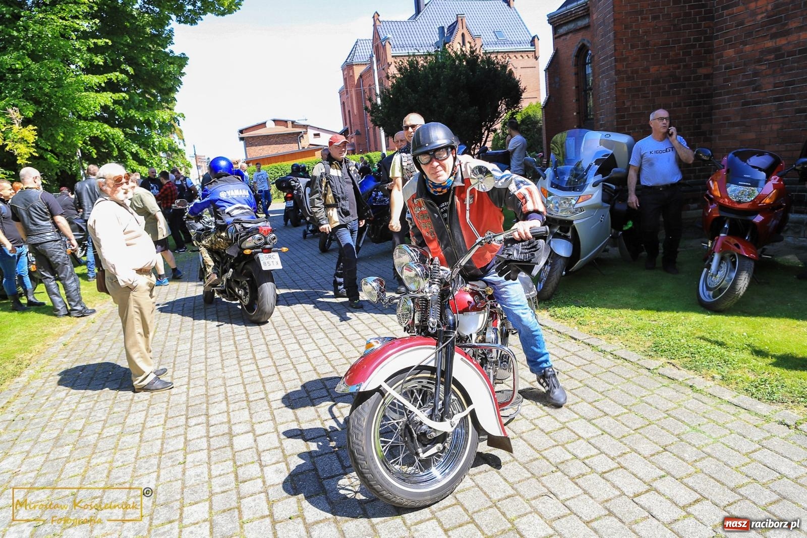 Zdjęcie w galerii na portalu naszraciborz.pl: Setki motocyklistów u św. Mikołaja. Inauguracja sezonu na bis! [FOTO i WIDEO] wiadomości z regionu