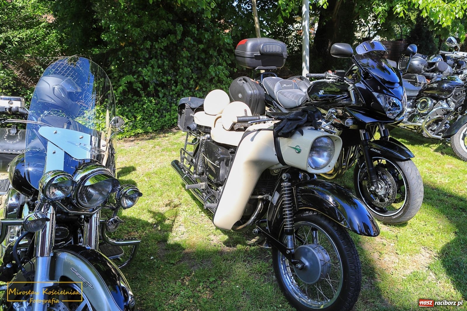 Zdjęcie w galerii na portalu naszraciborz.pl: Setki motocyklistów u św. Mikołaja. Inauguracja sezonu na bis! [FOTO i WIDEO] wiadomości z regionu