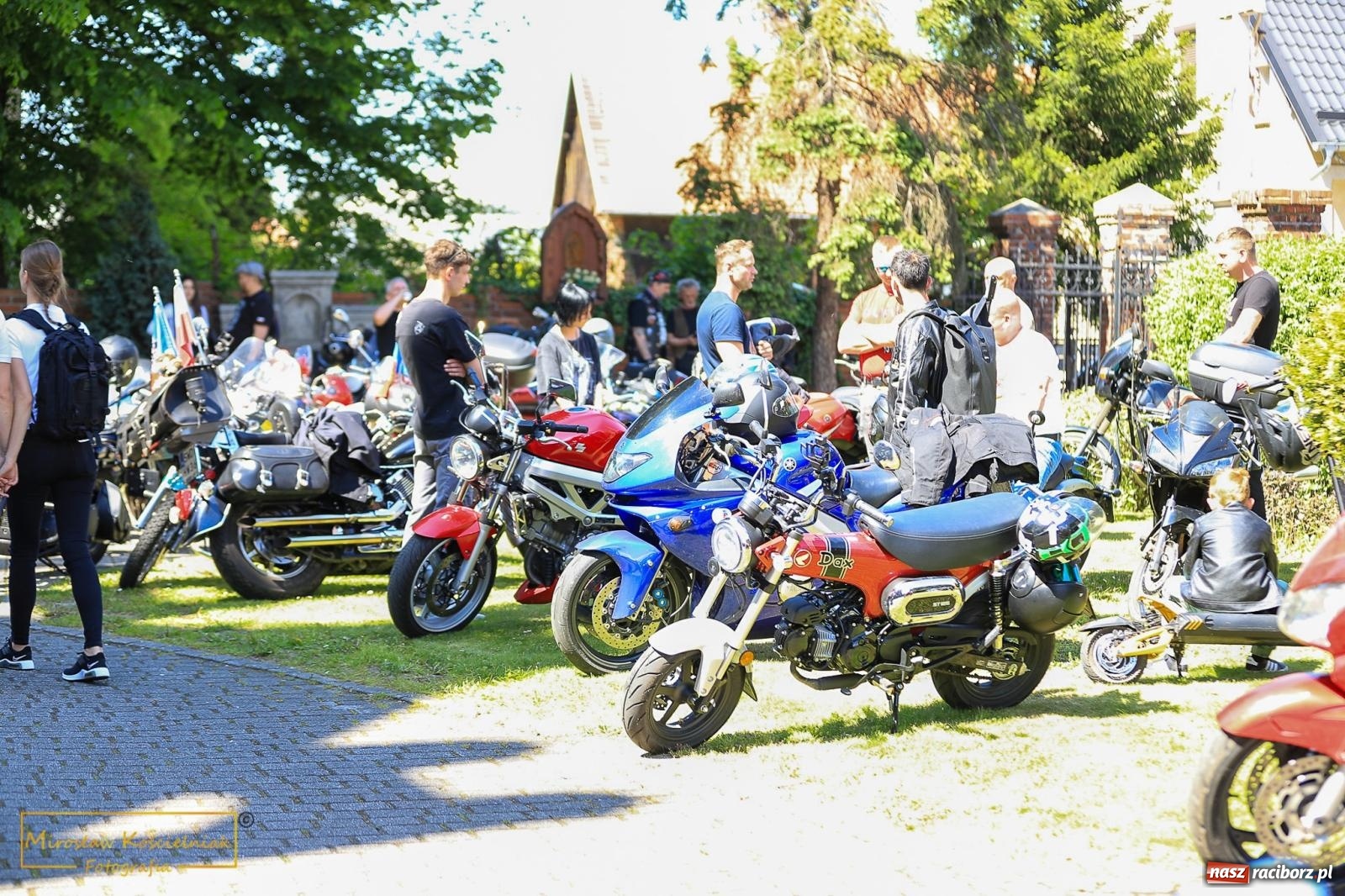 Zdjęcie w galerii na portalu naszraciborz.pl: Setki motocyklistów u św. Mikołaja. Inauguracja sezonu na bis! [FOTO i WIDEO] wiadomości z regionu
