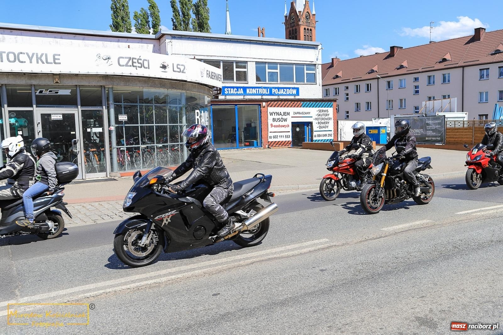 Zdjęcie w galerii na portalu naszraciborz.pl: Setki motocyklistów u św. Mikołaja. Inauguracja sezonu na bis! [FOTO i WIDEO] wiadomości z regionu
