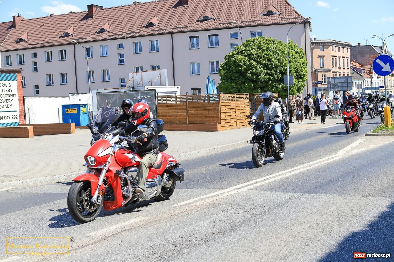 Zdjęcie w galerii na portalu naszraciborz.pl: Setki motocyklistów u św. Mikołaja. Inauguracja sezonu na bis! [FOTO i WIDEO] wiadomości z regionu